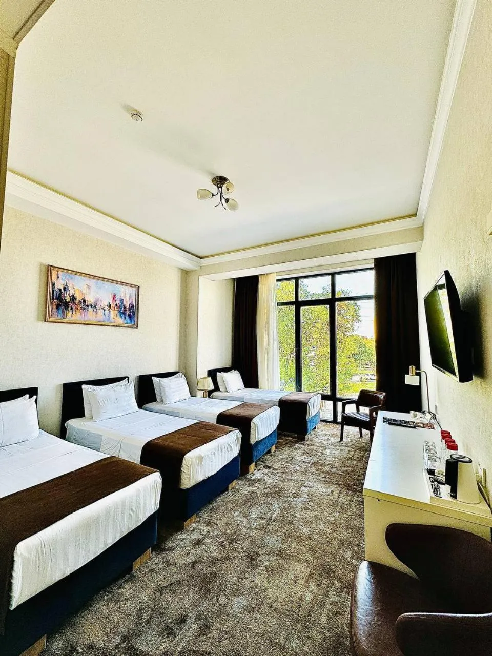 Quadruple Room with Mountain View in Garnet Hotel Tashkent