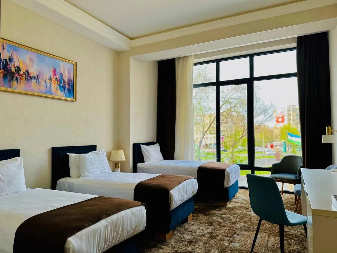Triple Room with City View in Garnet Hotel Tashkent