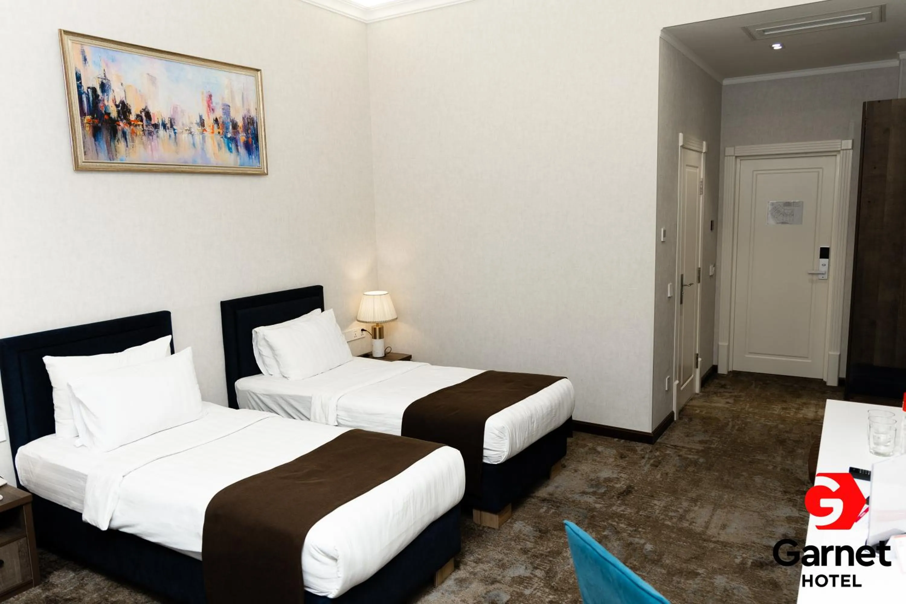 Twin Room with Balcony - single occupancy in Garnet Hotel Tashkent