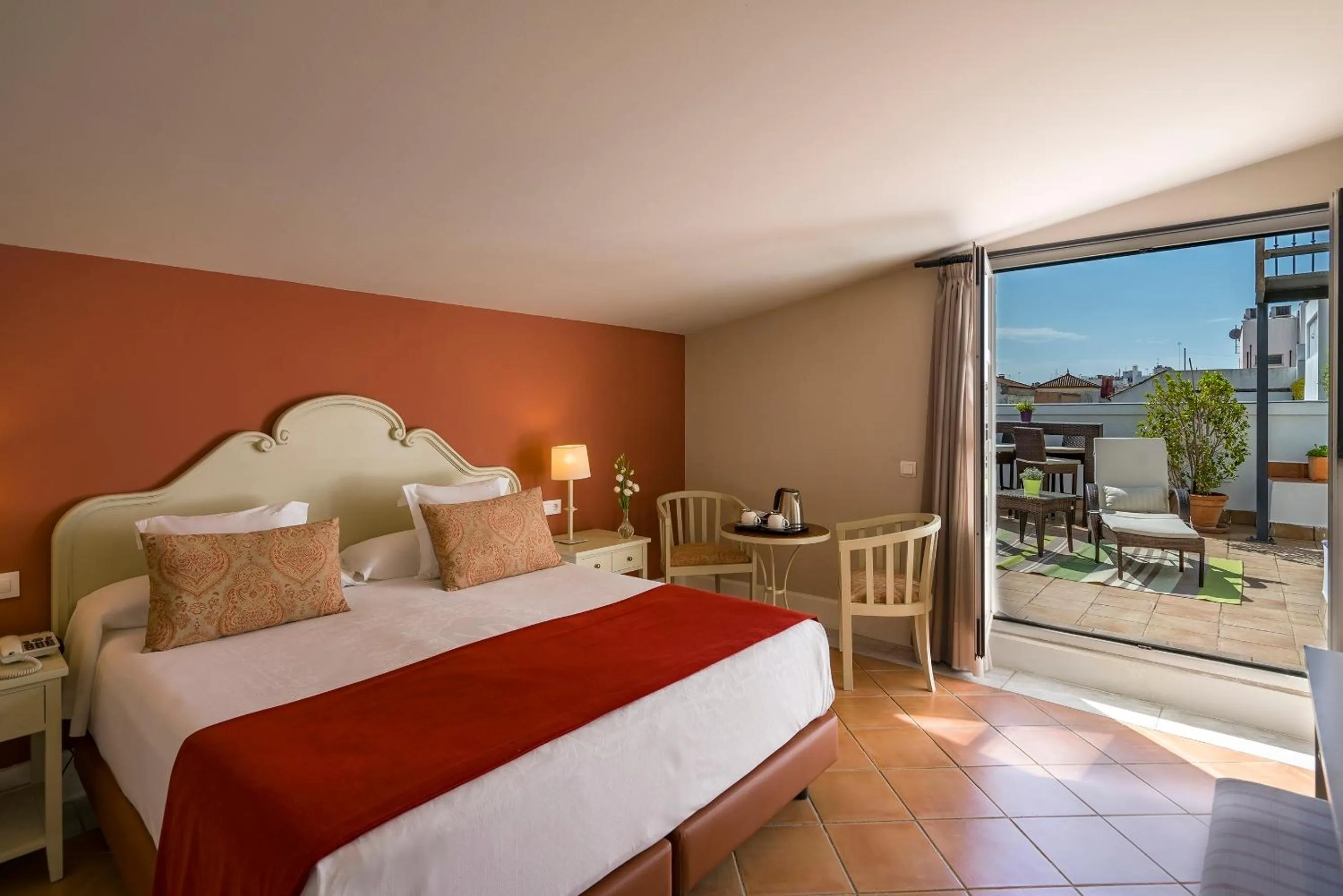 Superior Double Room with Terrace in Vincci La Rabida