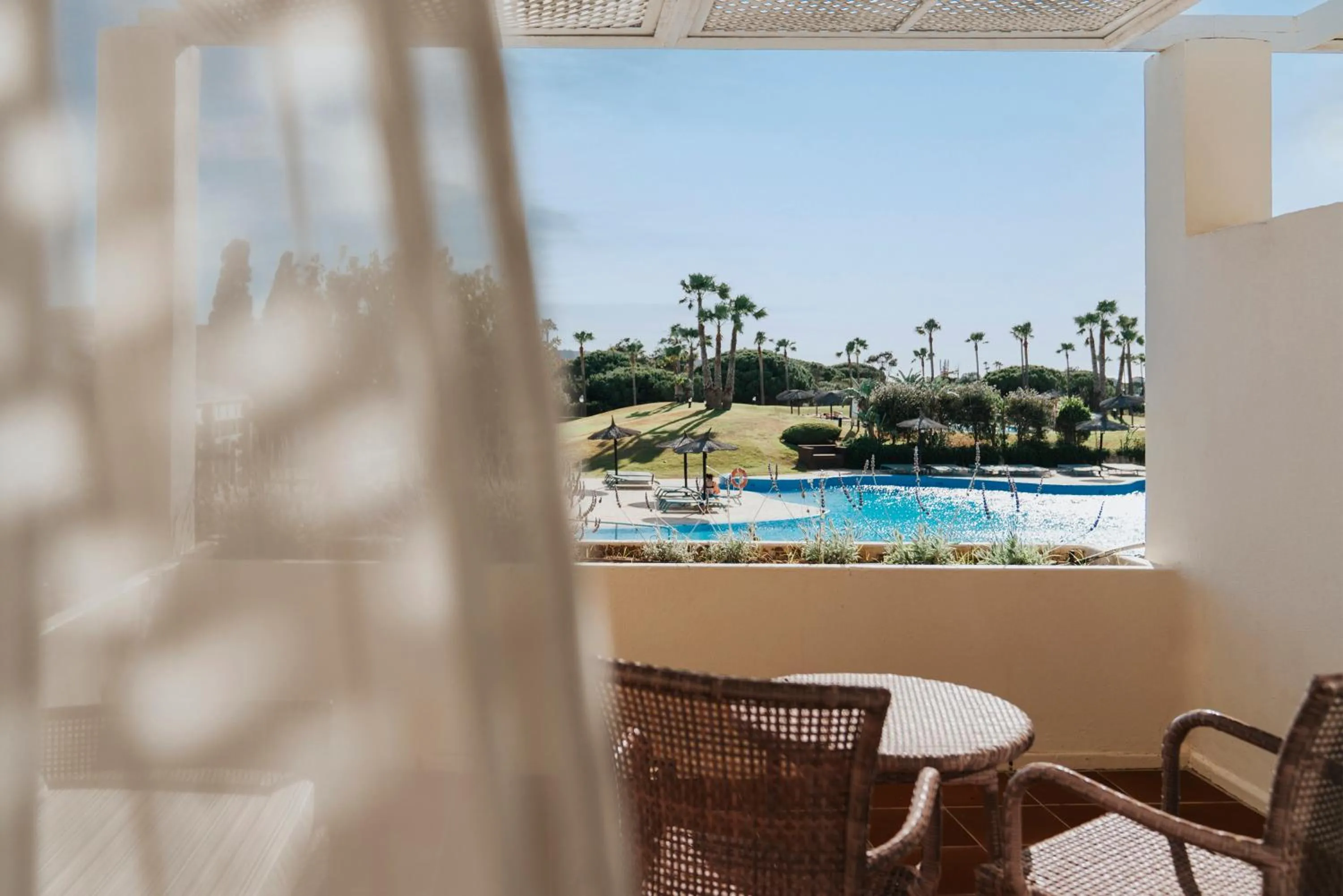 Junior Suite with Pool View in Vincci Resort Costa Golf