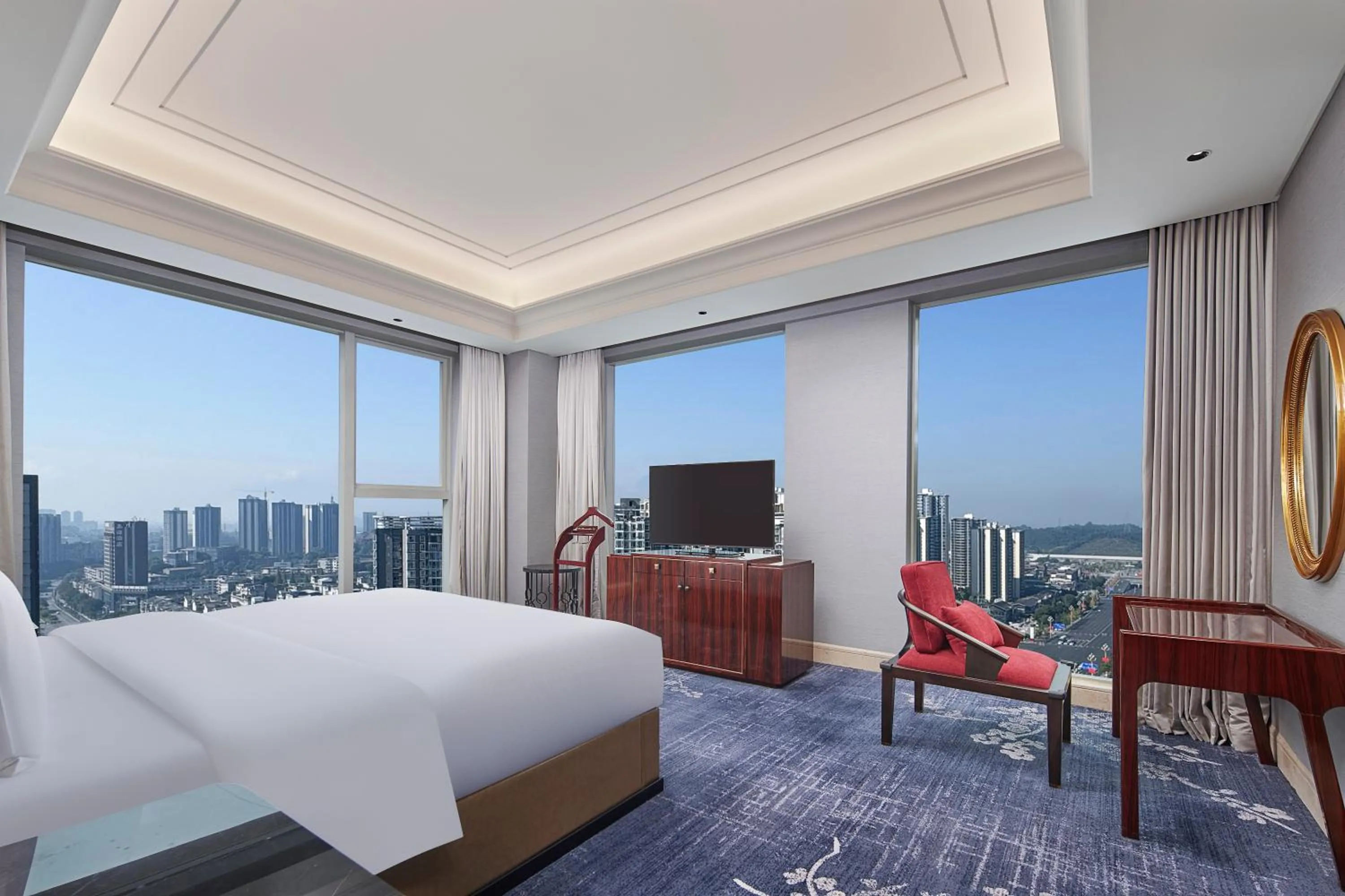 One-Bedroom King Suite in Hualuxe Leshan, an IHG Hotel