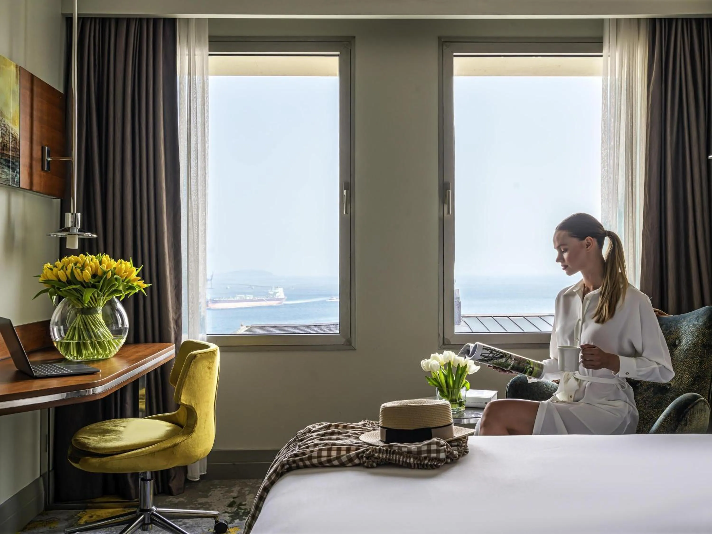 Deluxe Double Room with Bosphorus View in The Artisan Hotel Istanbul - MGallery Collection