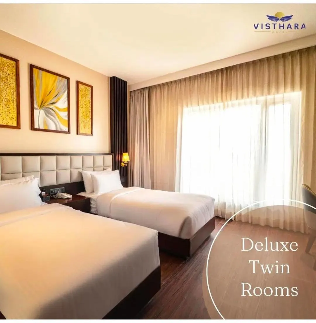 Deluxe Twin Room in Visthara Hotel