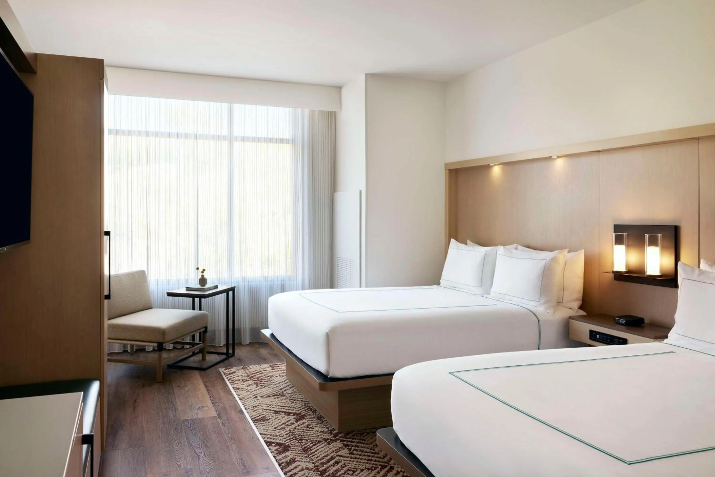 Queen Room with Two Queen Beds in The Eddy Hotel Tucson, Tapestry Collection By Hilton