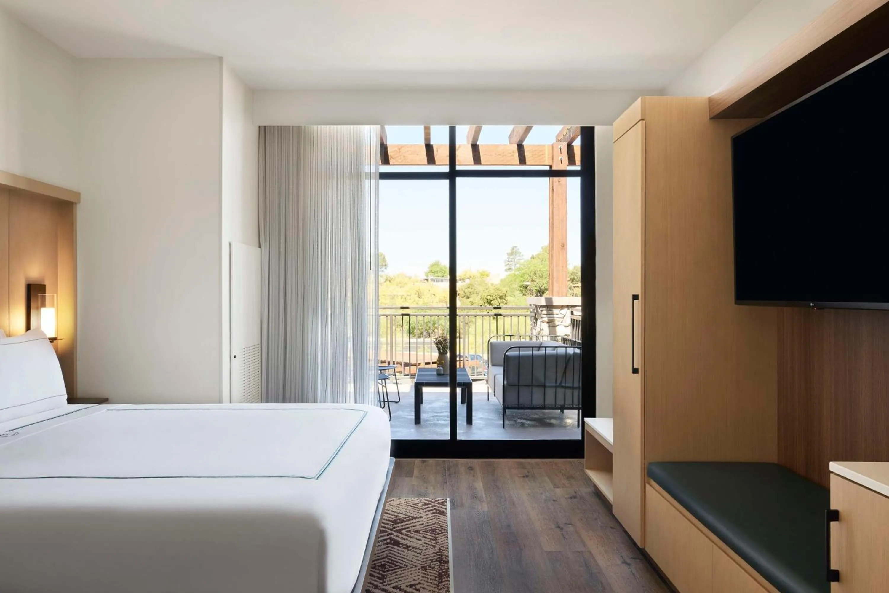 King Room with Balcony or Lanai in The Eddy Hotel Tucson, Tapestry Collection By Hilton