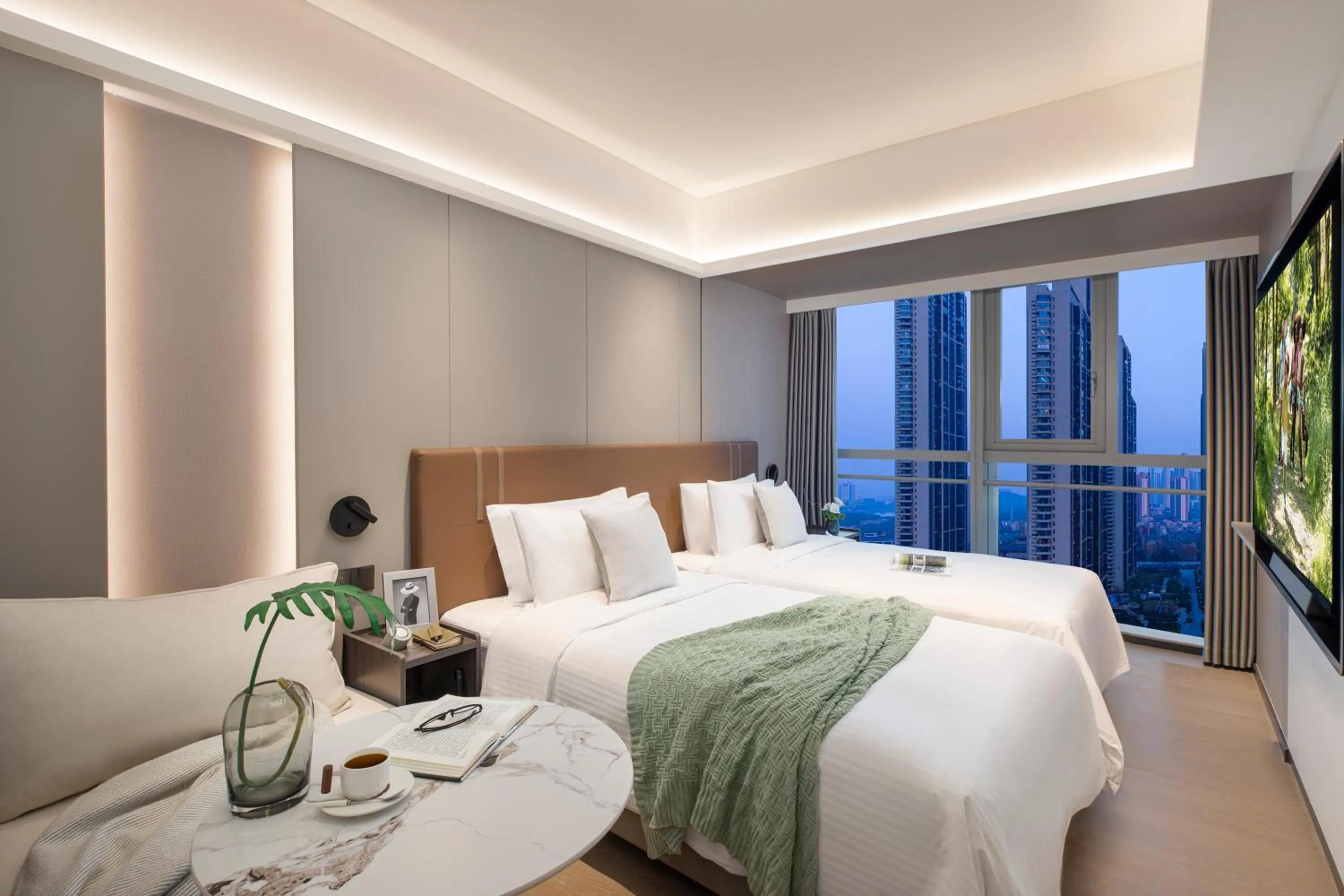 Studio Deluxe Twin in Somerset Future Center Wuhan