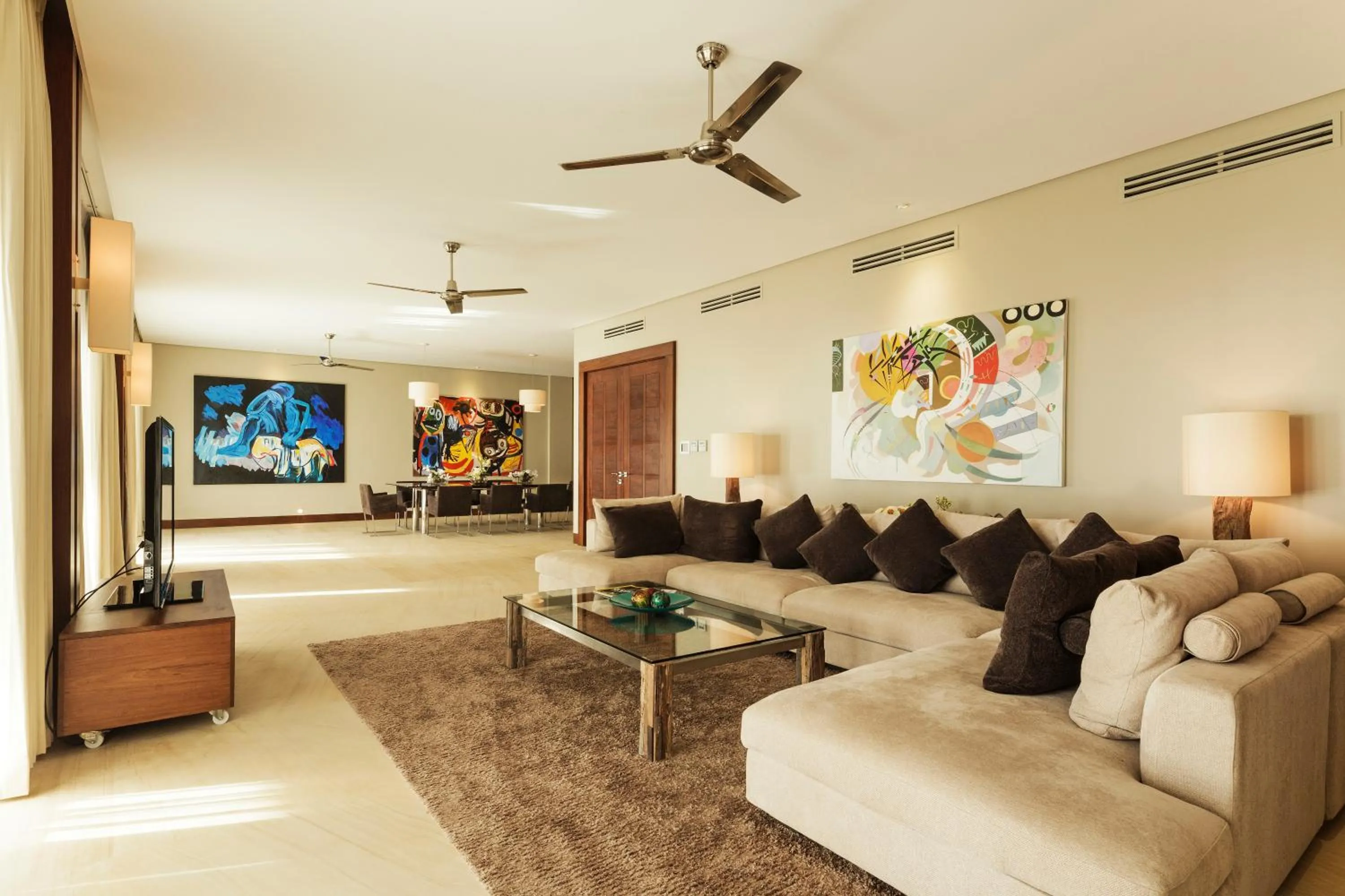 Three-Bedroom Apartment with Sea View in Under the Stars Luxury Apartment