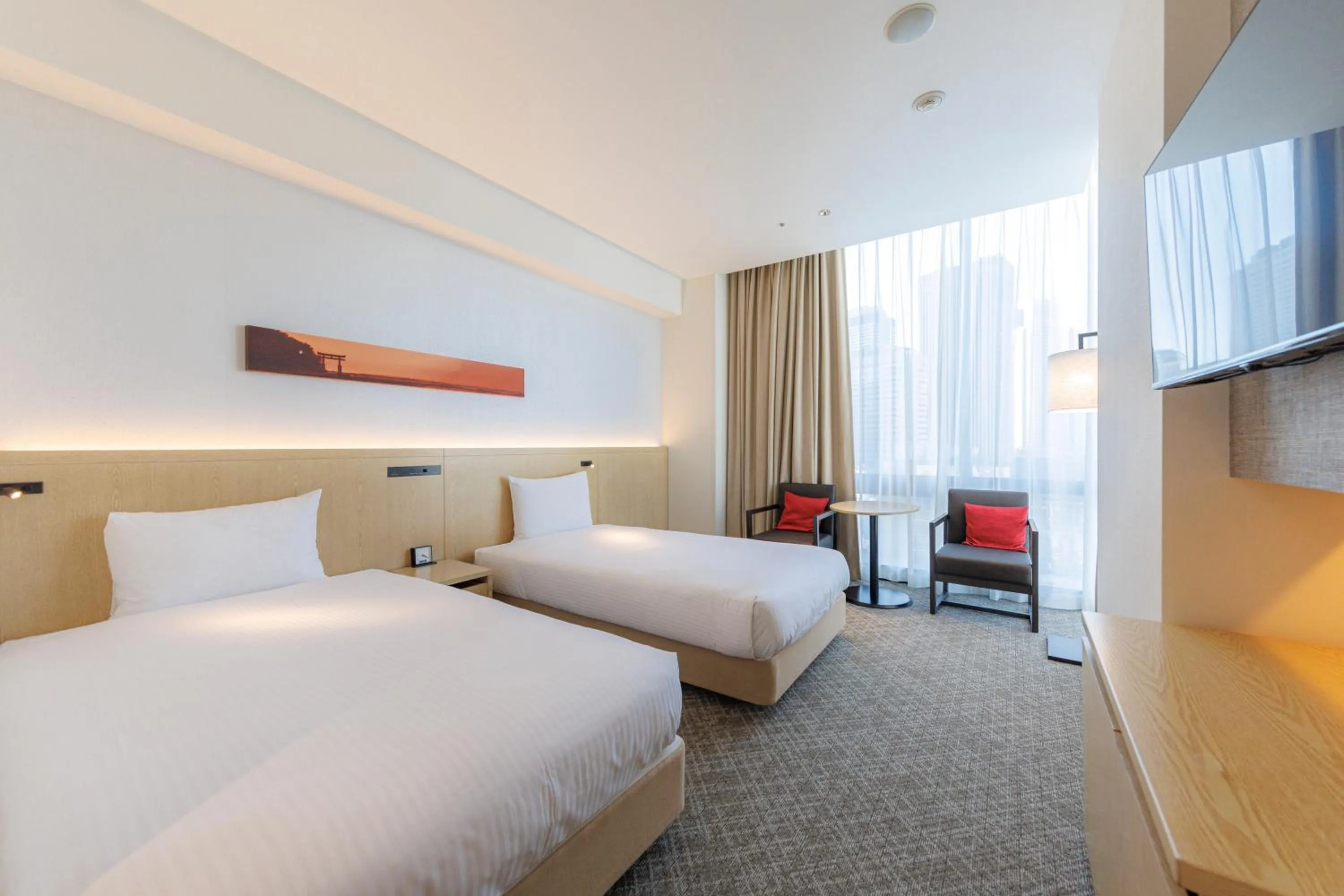 Deluxe Twin Room - Non-Smoking in JR Kyushu Hotel Blossom Shinjuku