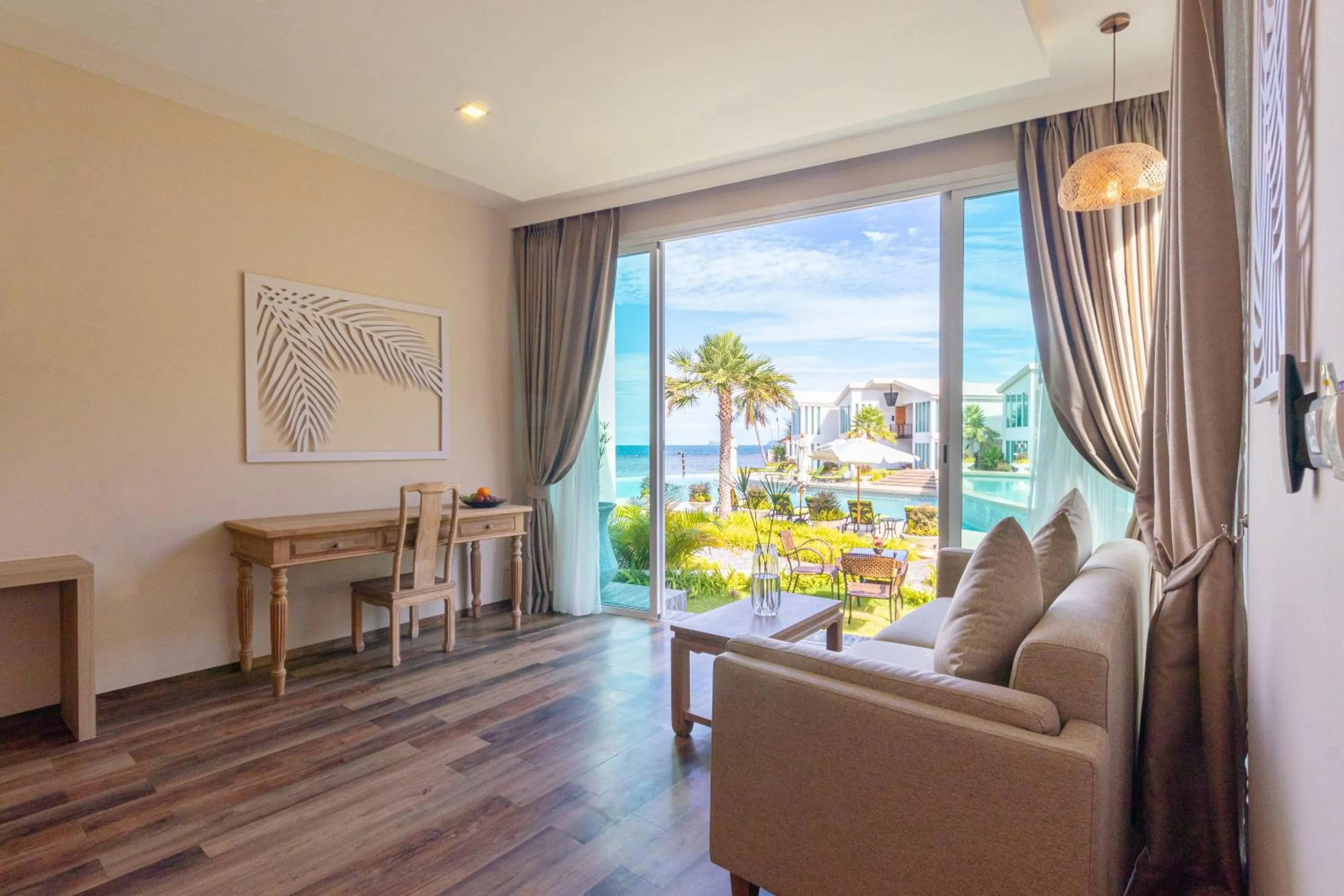 Private pool Villa sea view in Vannee Golden Sands Beachfront Resort