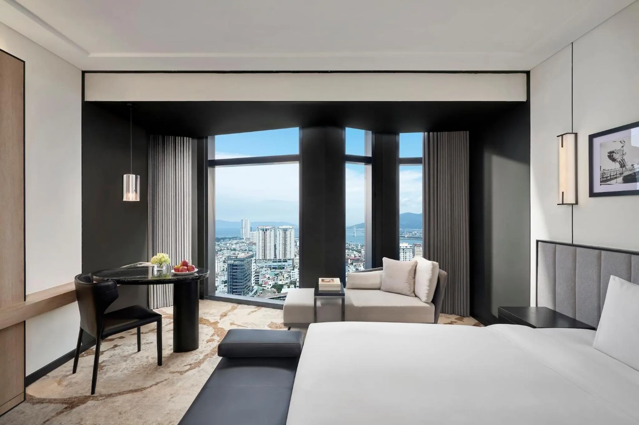 Premium Twin Room with River View - Lounge Access in Crowne Plaza Danang City Centre by IHG