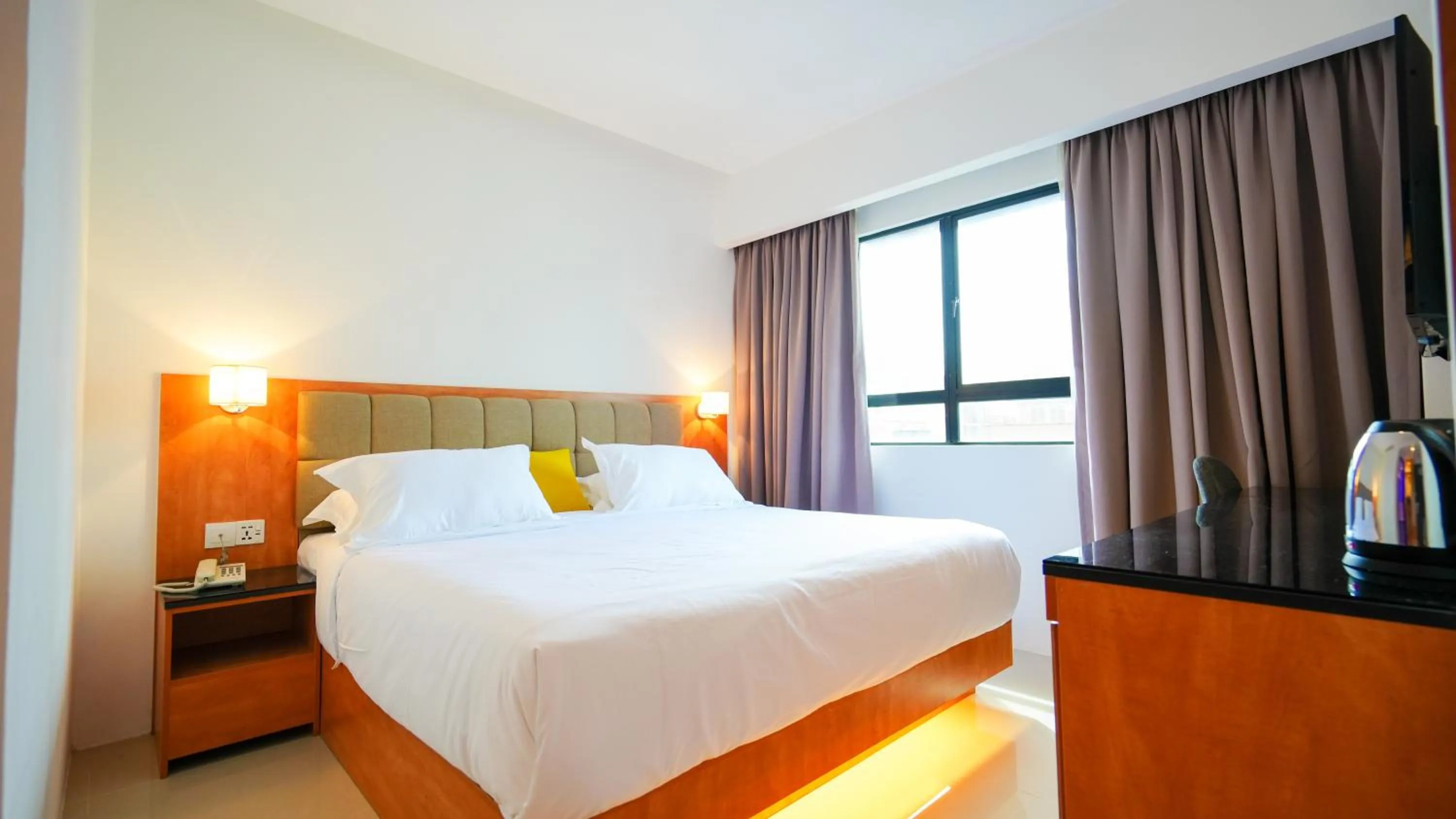 Premium Super King Room with Window in D Loft Hotel