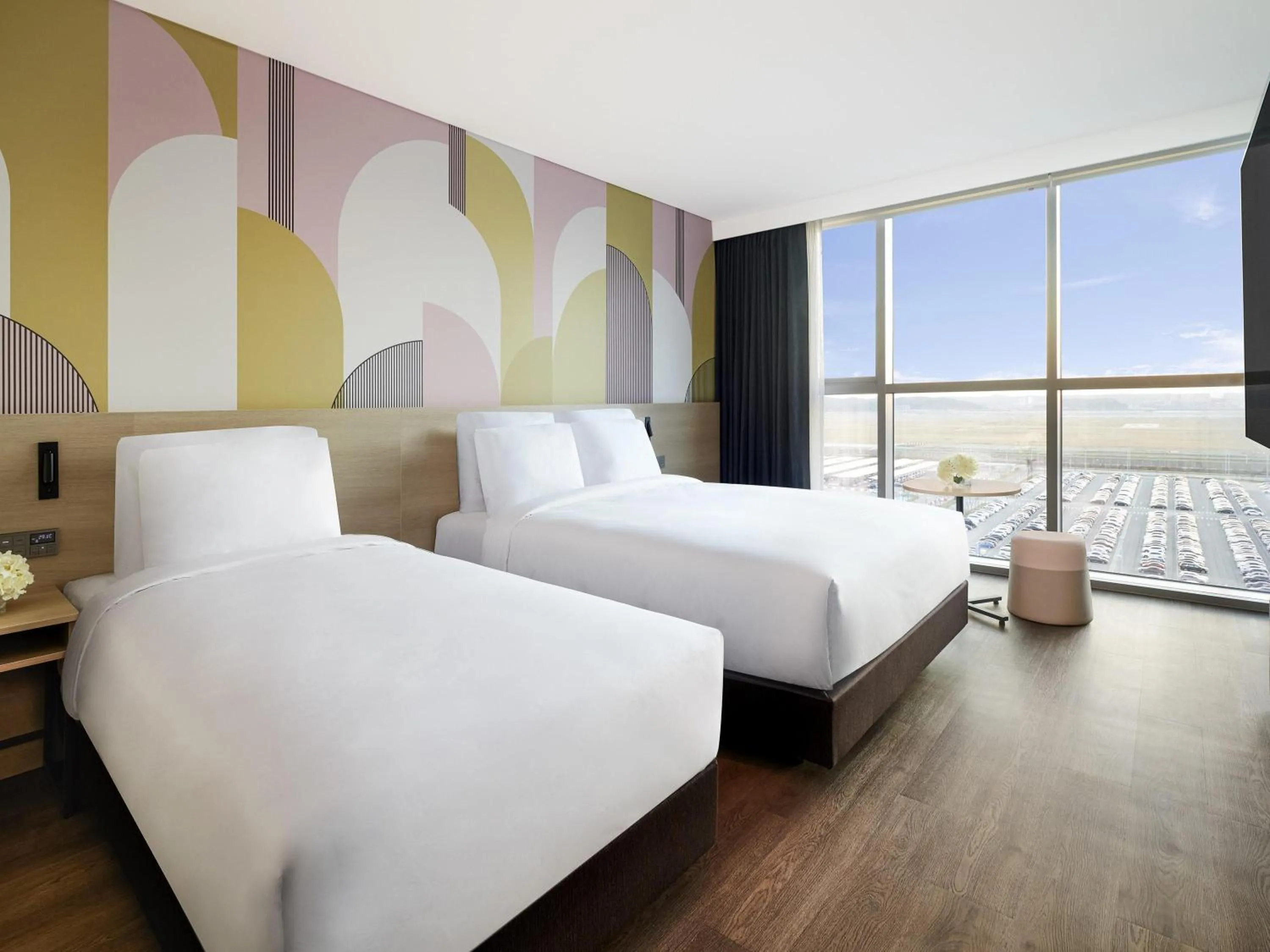 Superior Suite with One Double Bed and One Single Bed in ibis Styles Ambassador Incheon Airport T2