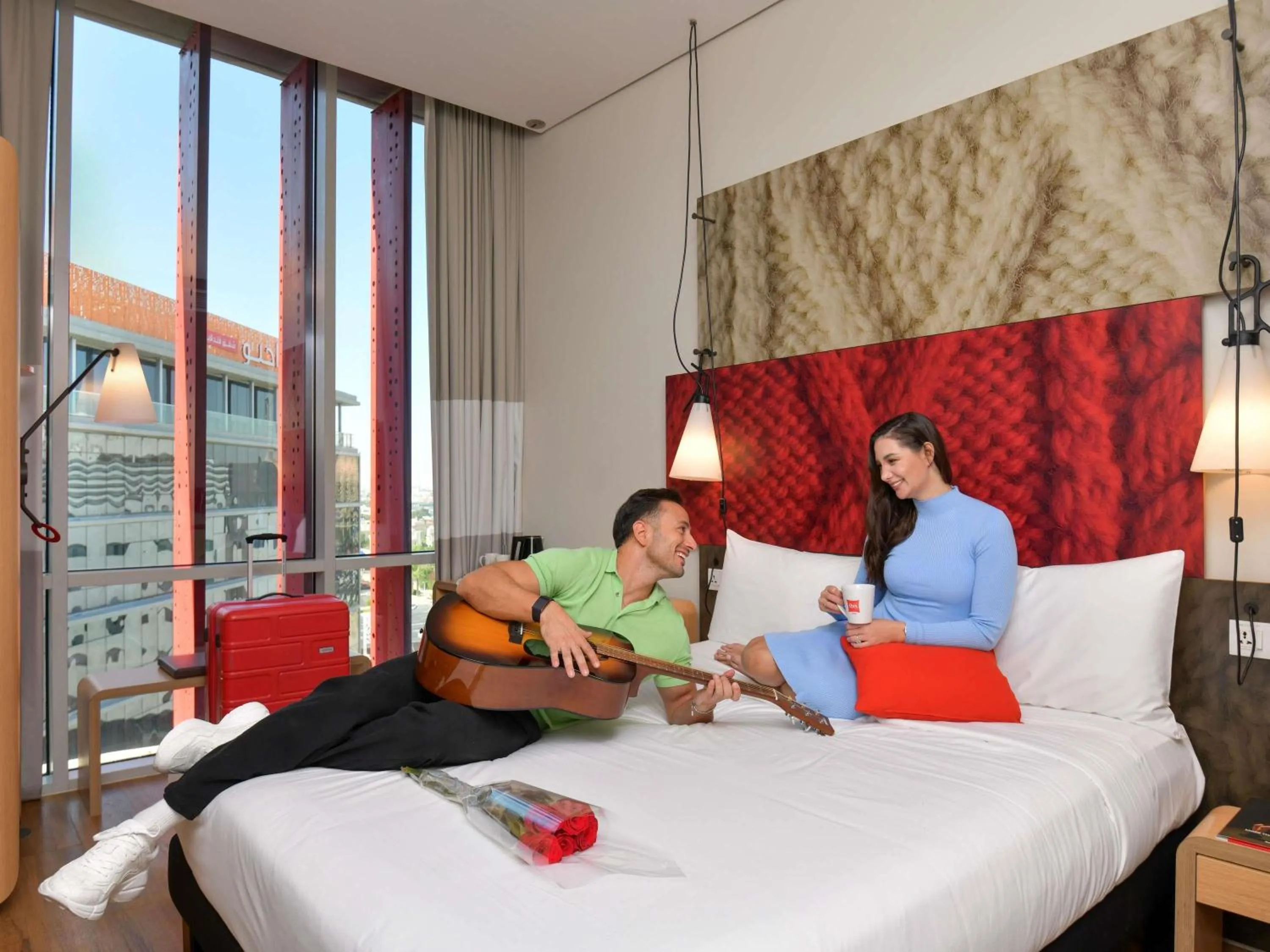 Standard Double Room with Pool View in ibis Doha