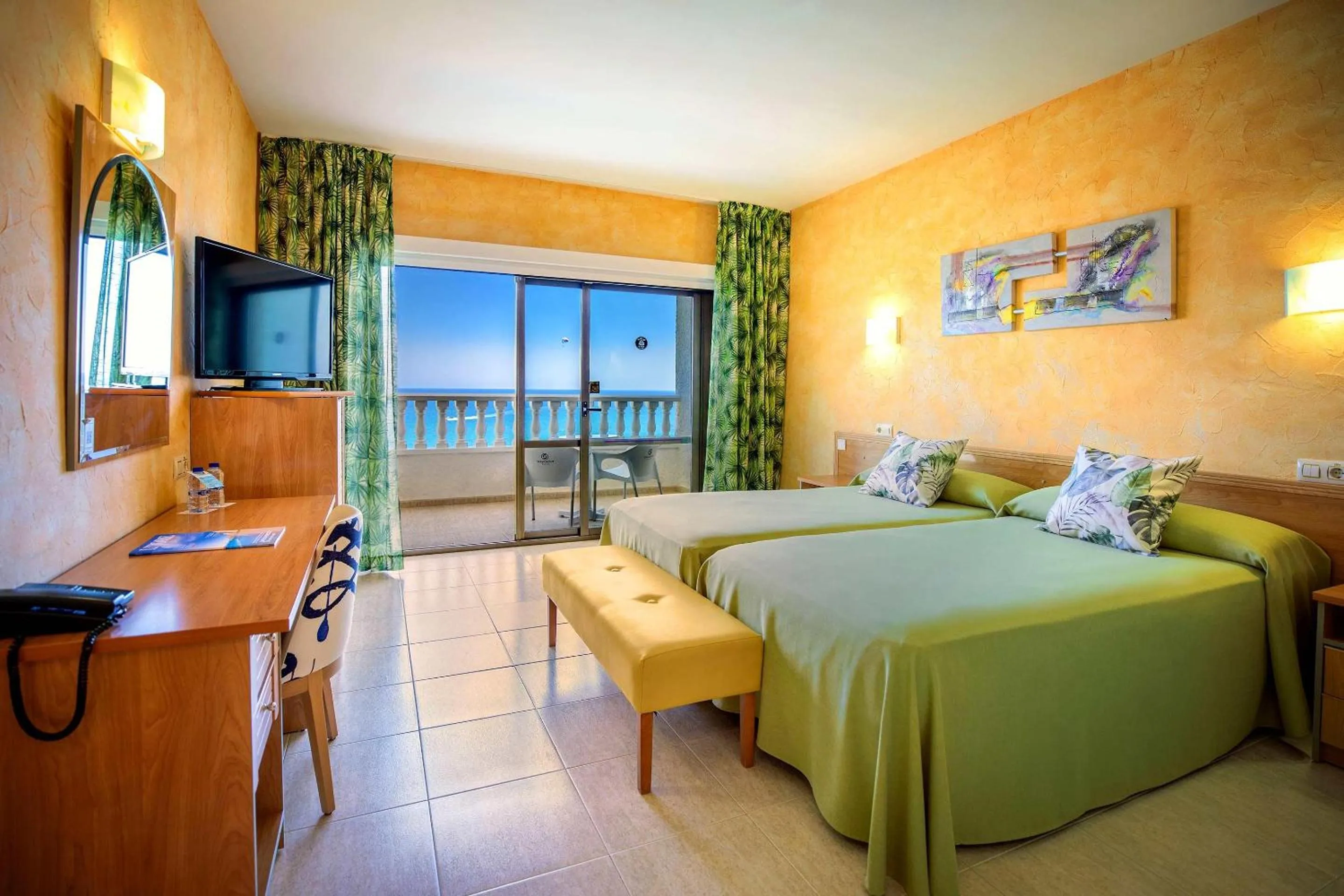 Double or Twin Room with Sea View in Hotel Servigroup La Zenia 4 Sup