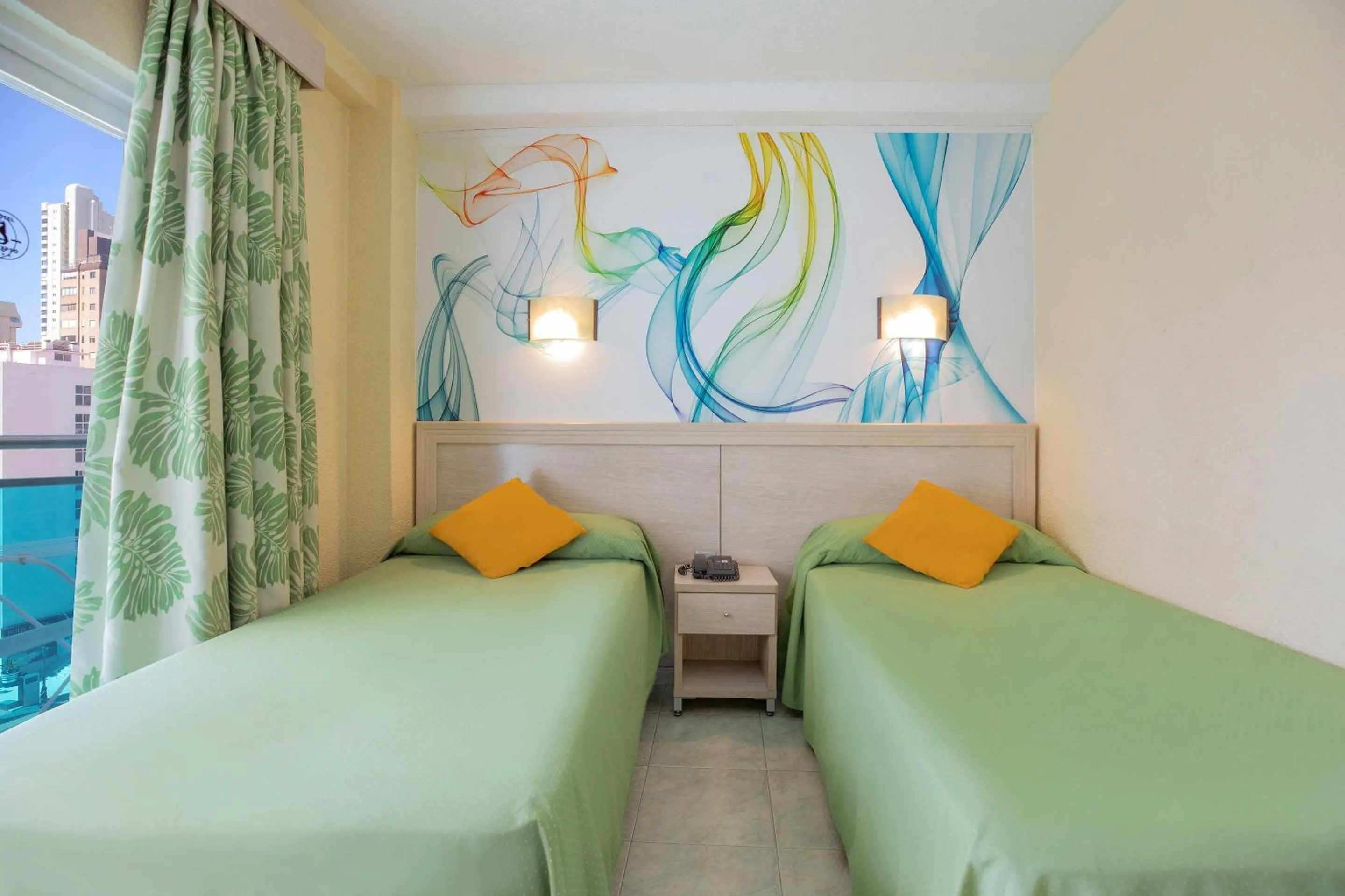Twin Room (2 Adults + 1 Child) in Hotel Servigroup Calypso