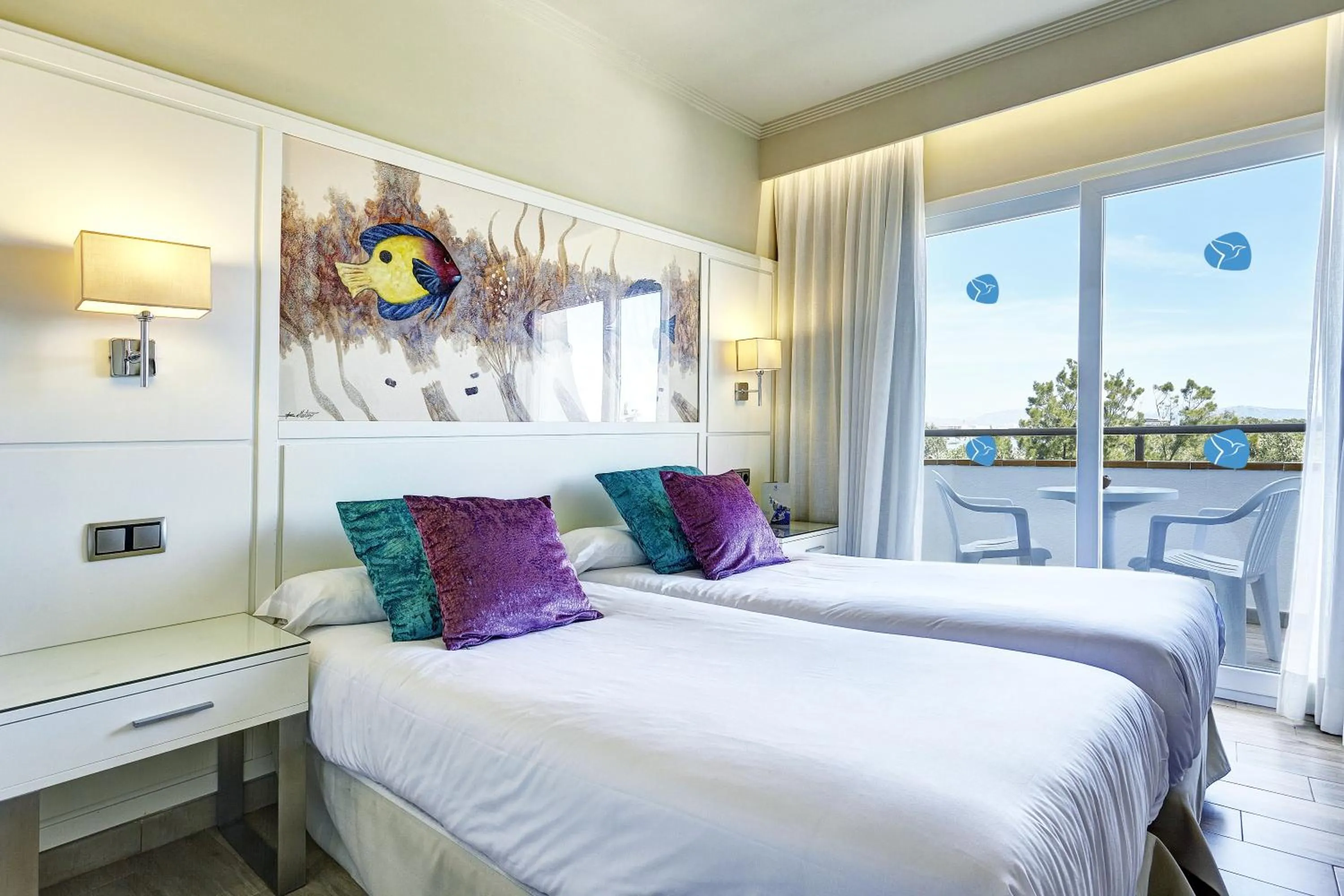 Double Room with Side Sea View (2 adults) in Grupotel Maritimo