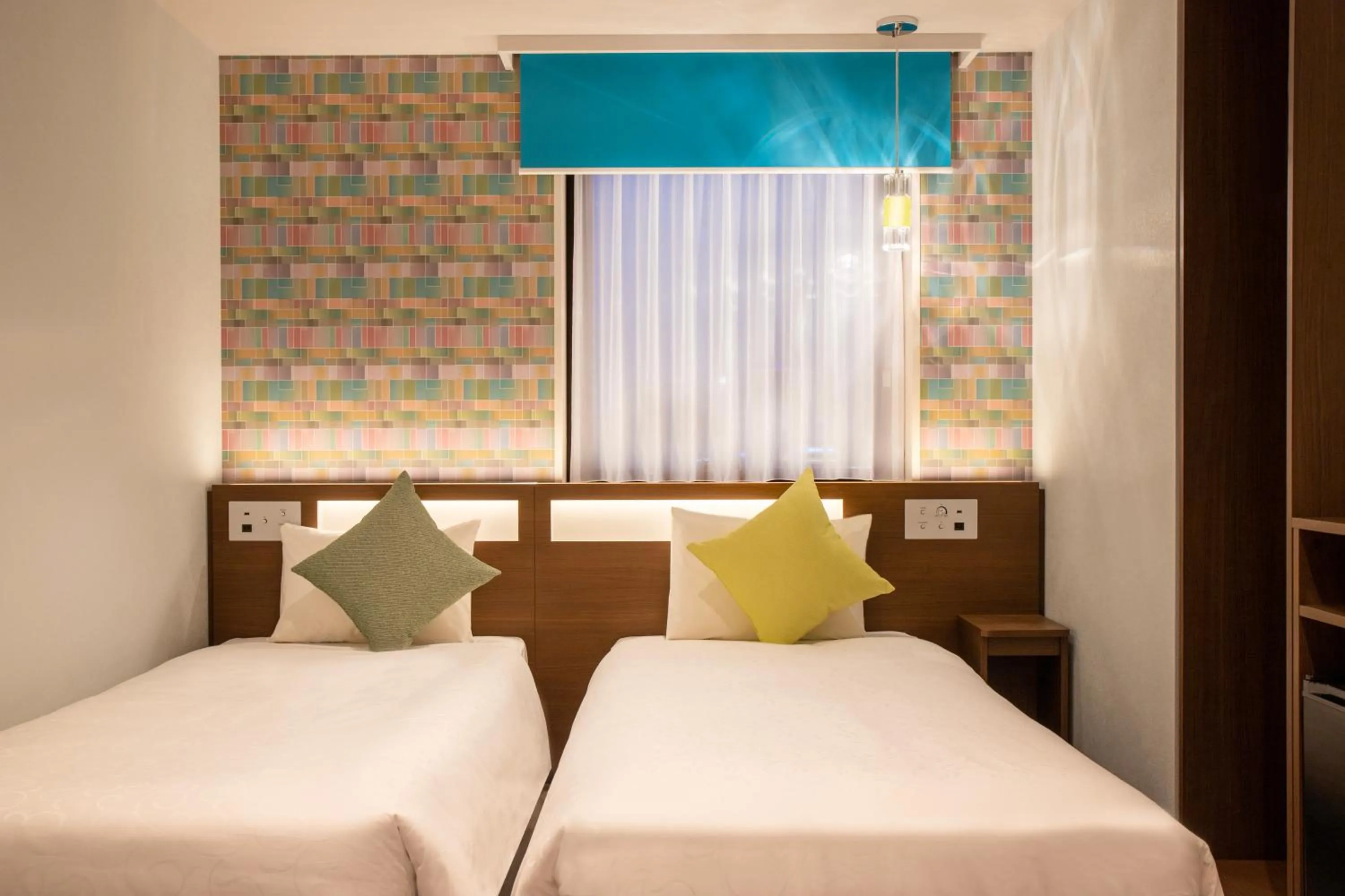 Superior Twin Room in karaksa hotel colors Tokyo Yaesu