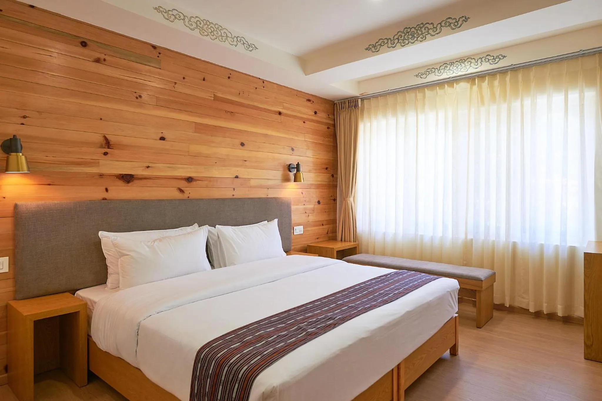 Deluxe Double or Twin Room with City View - single occupancy in The Willows Hotel, Bhutan