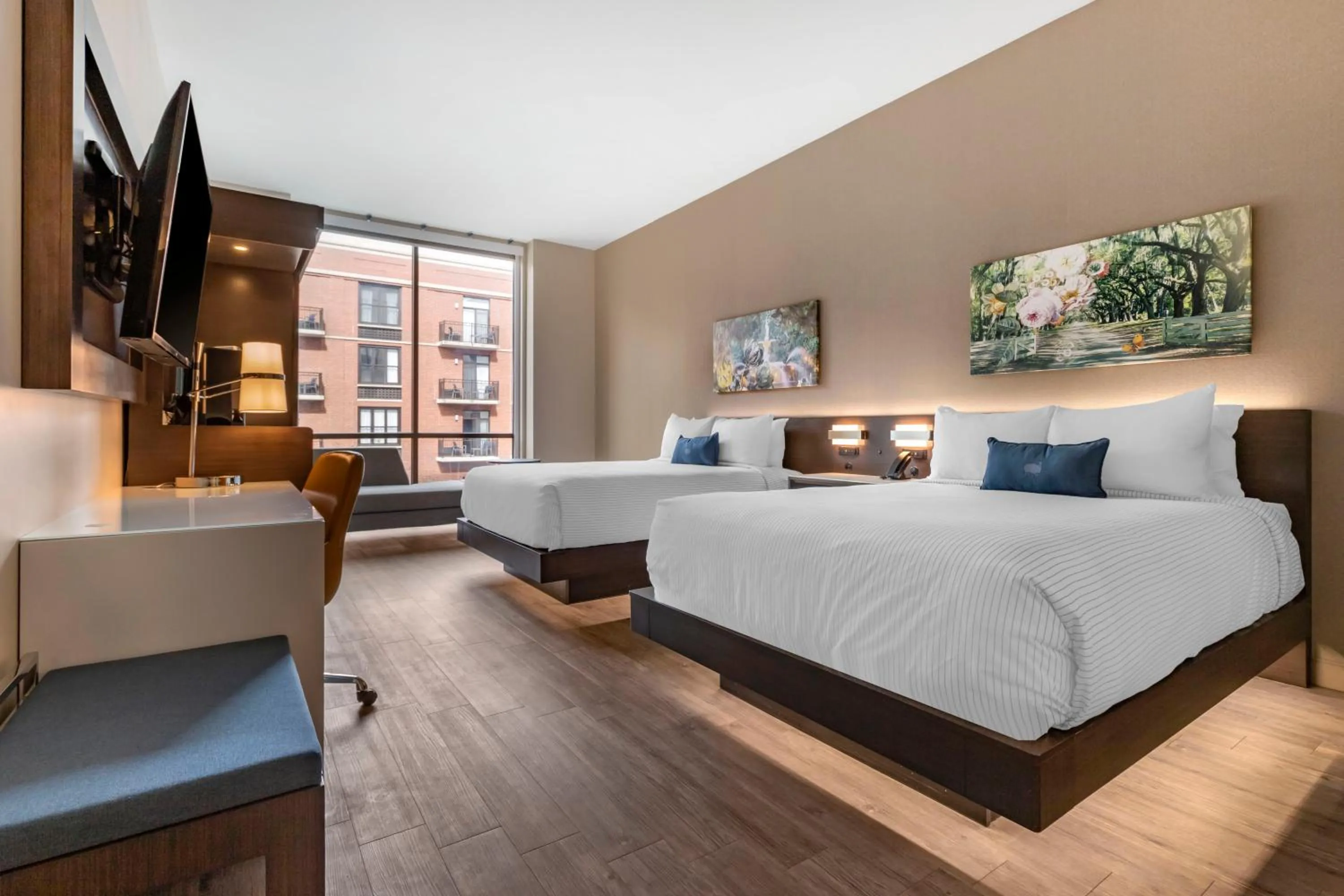 Quadruple Room with Two Queen Beds - Non Smoking in Cambria Hotel Savannah Downtown Historic District