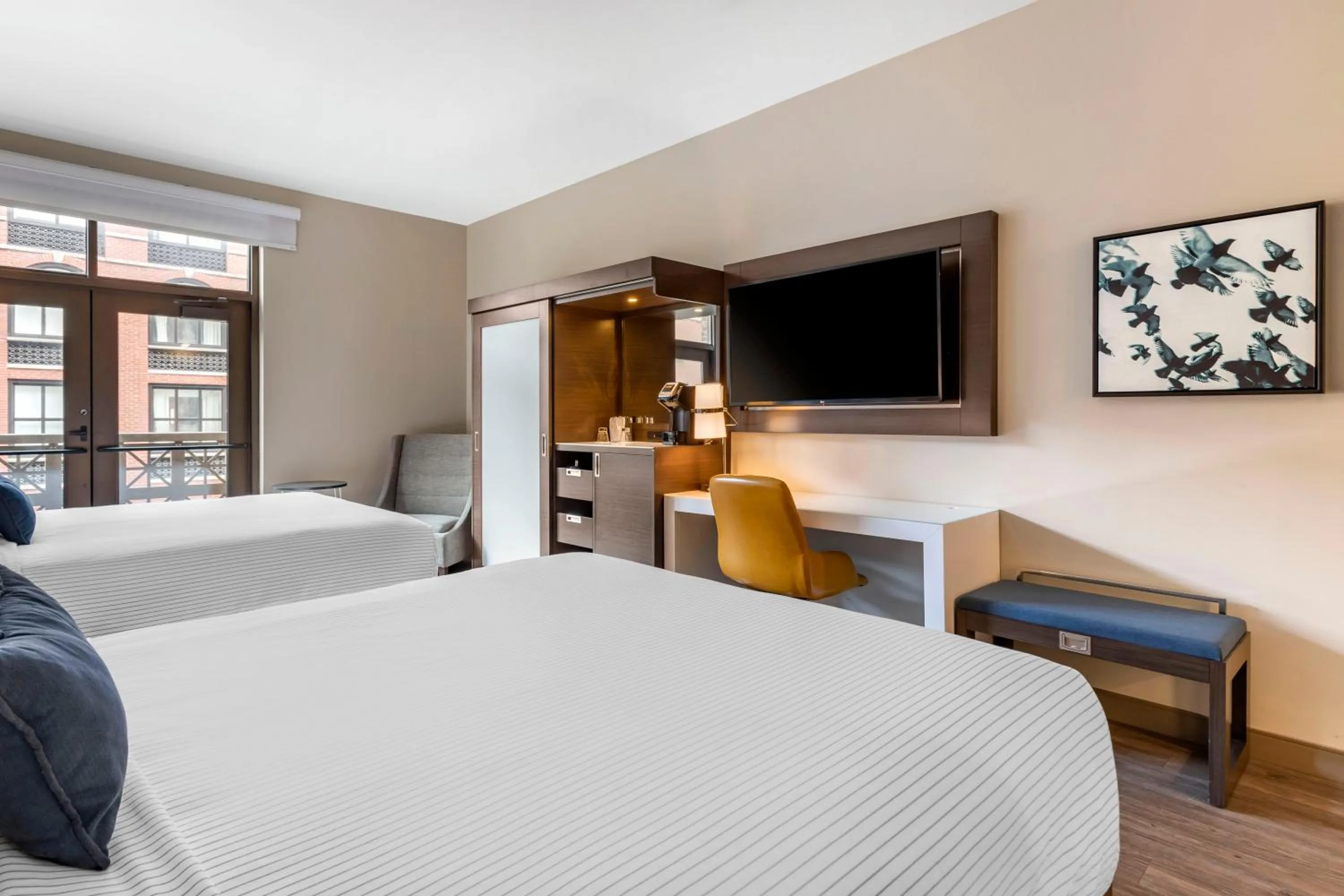 Quadruple Room with Two Queen Beds - Disability Access/Non Smoking in Cambria Hotel Savannah Downtown Historic District