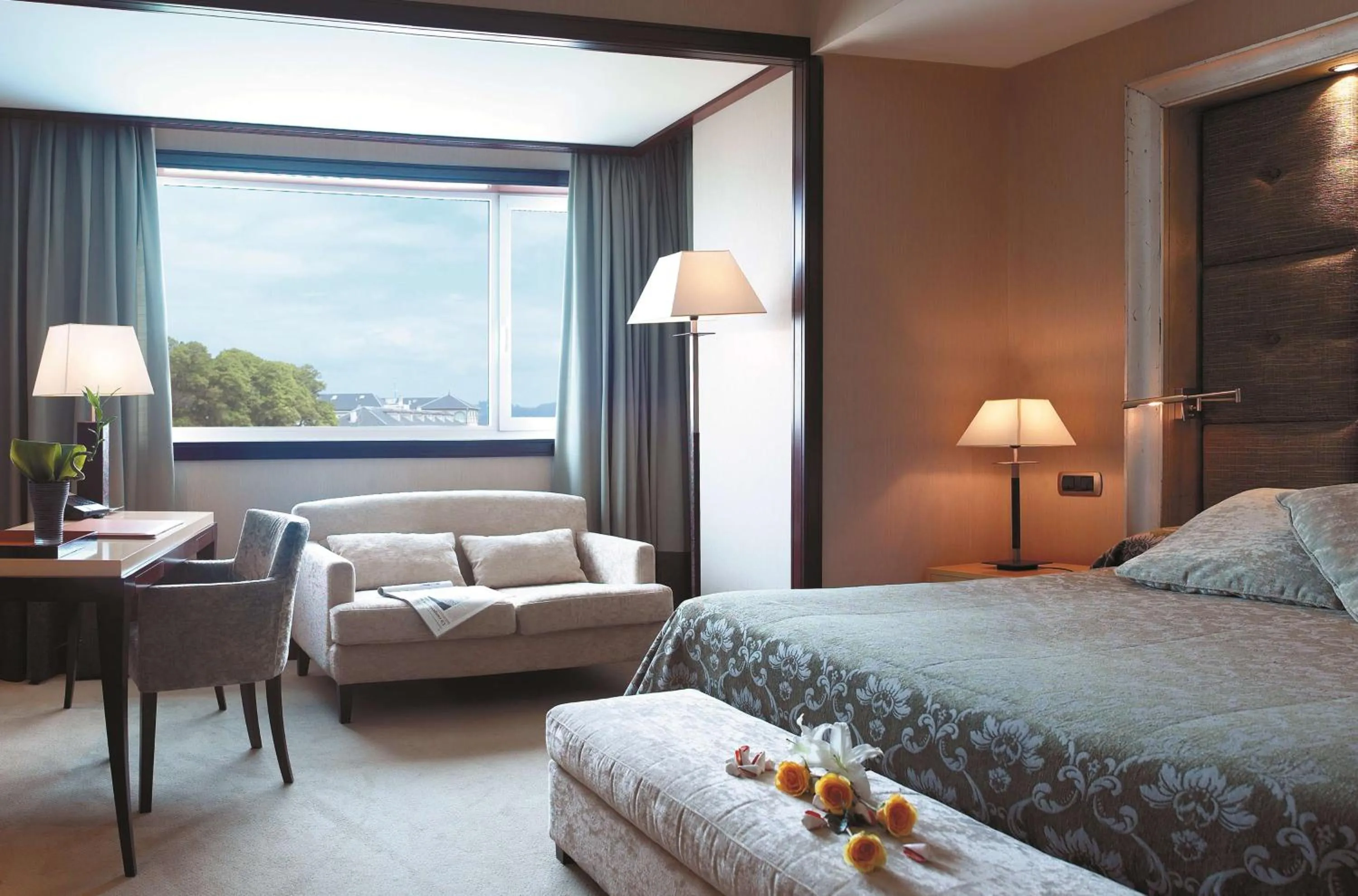 Superior Double or Twin Room with Sea View in NH Collection A Coruña Finisterre