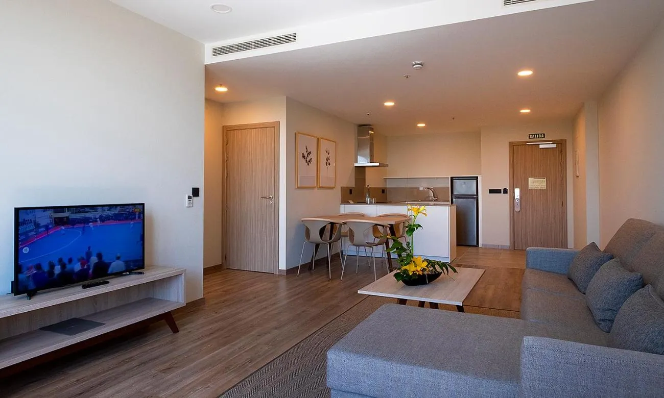 One-Bedroom Apartment with Terrace in Aparthotel Attica 21 Vallés