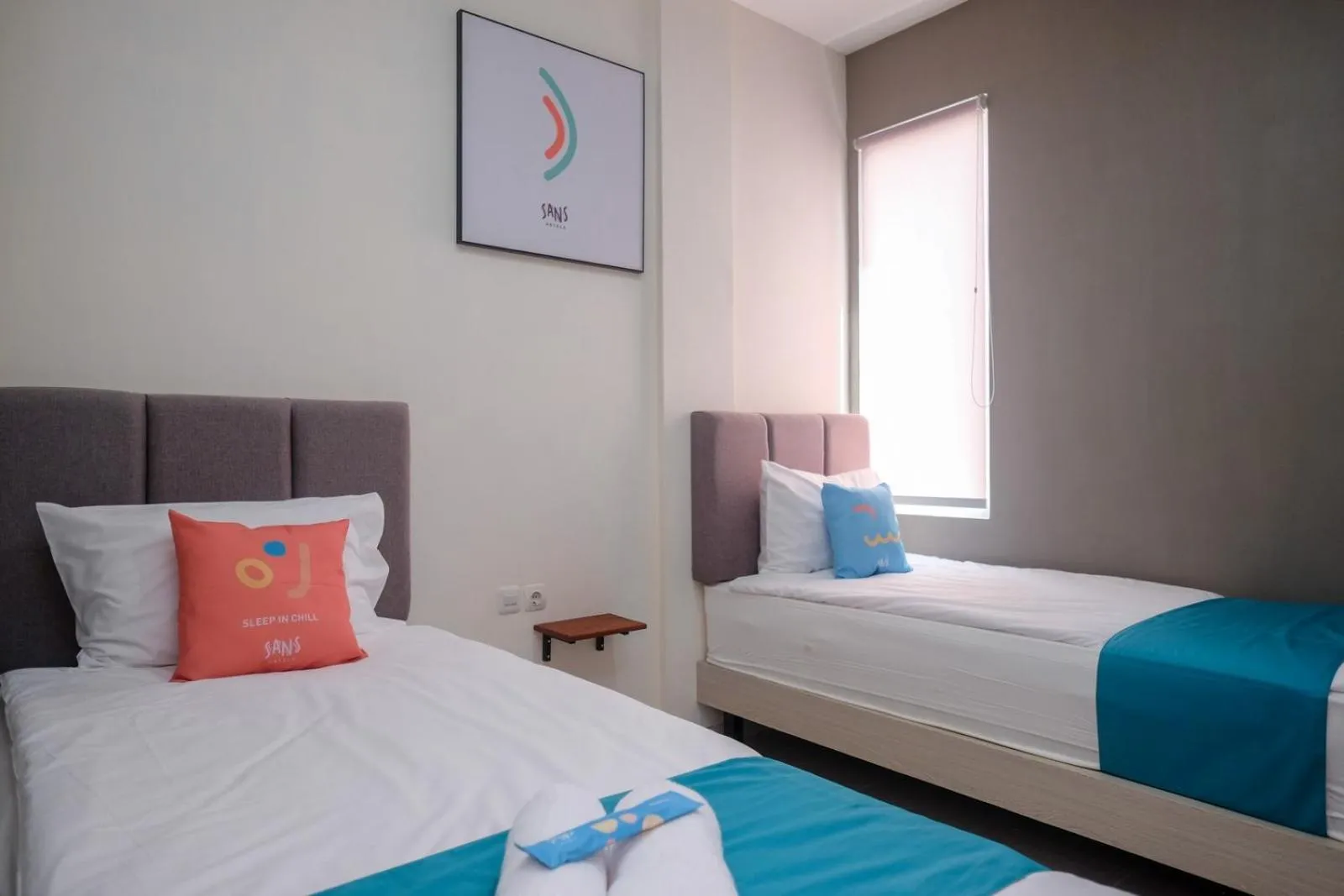 Superior Twin Room in Sans Hotel Fourth Loft Solo