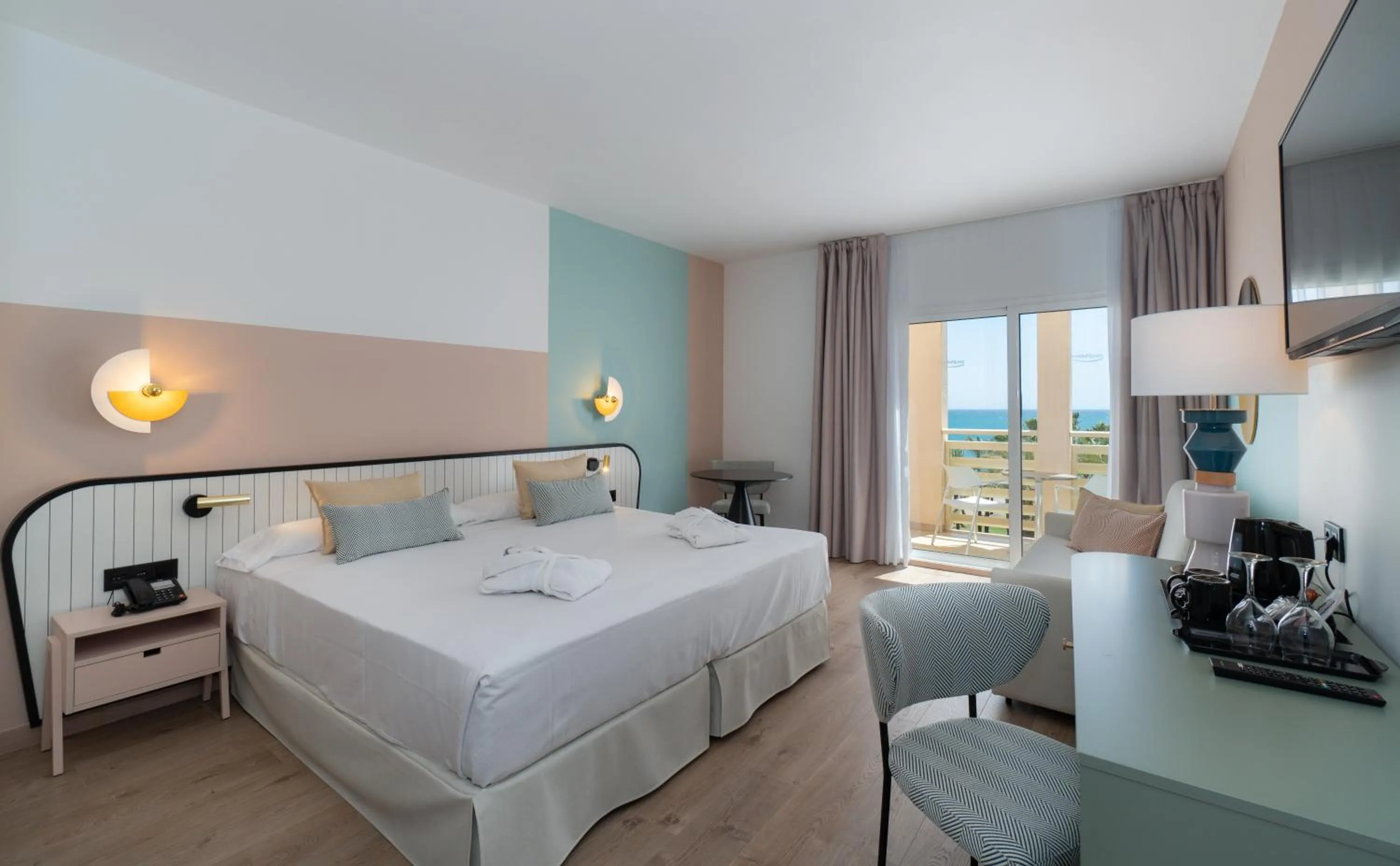 Superior Club Room with Sea View (2 Adults +1 Child) in Medplaya Hotel Pez Espada