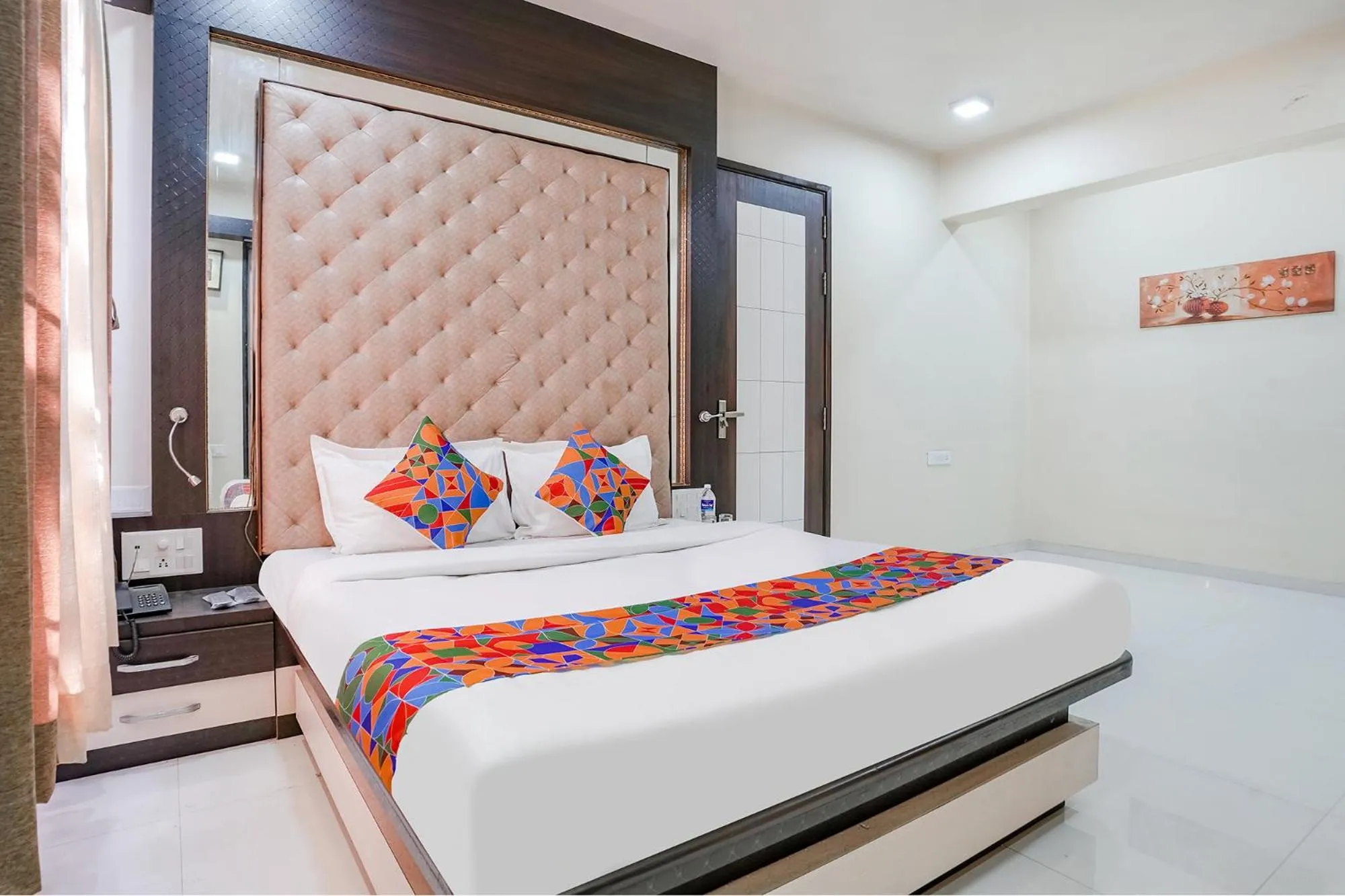 Deluxe Room - single occupancy in FabHotel Rudra Residency - Nr Medicover hospital