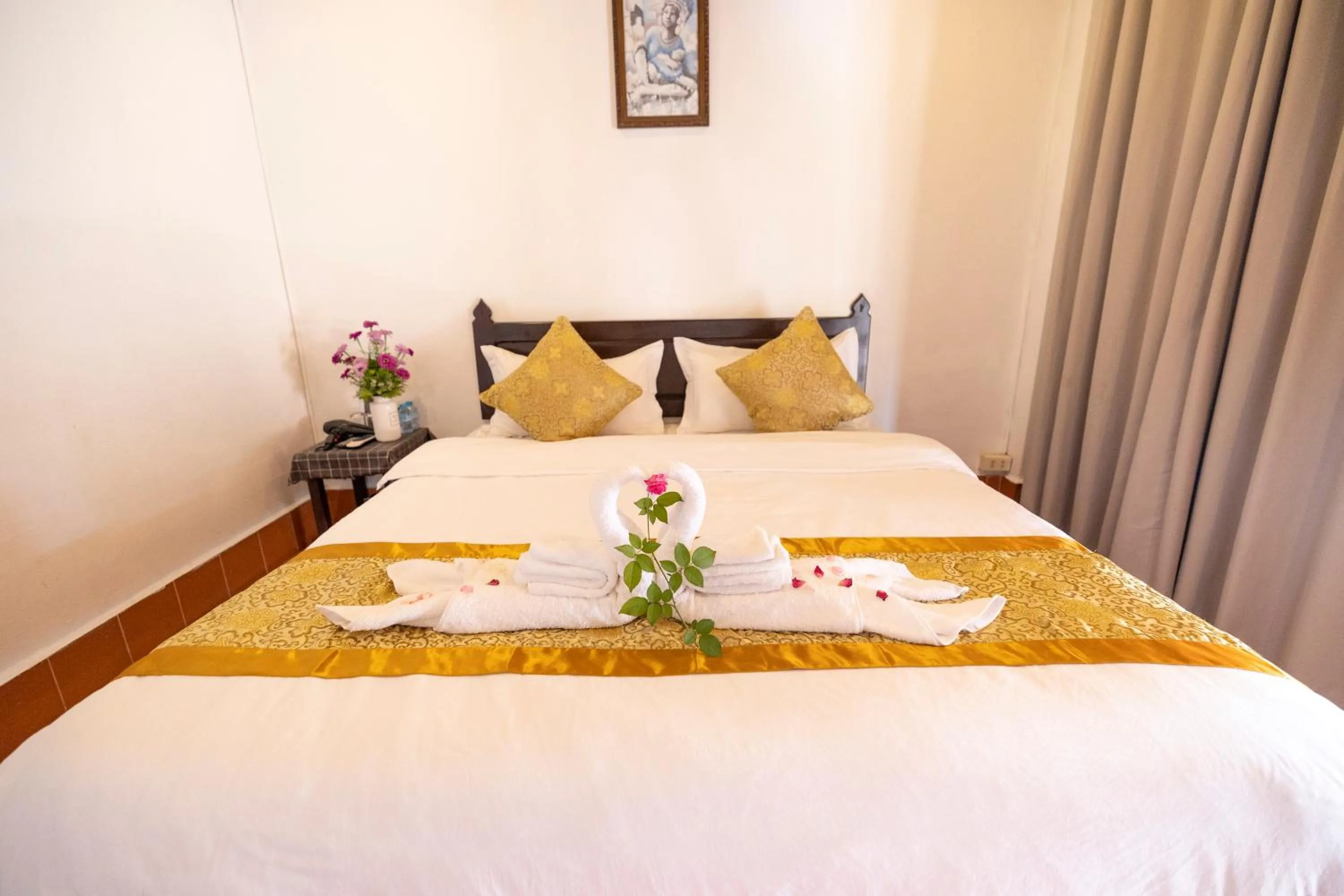 Deluxe Double Room in Mekong Chidlatda Villa