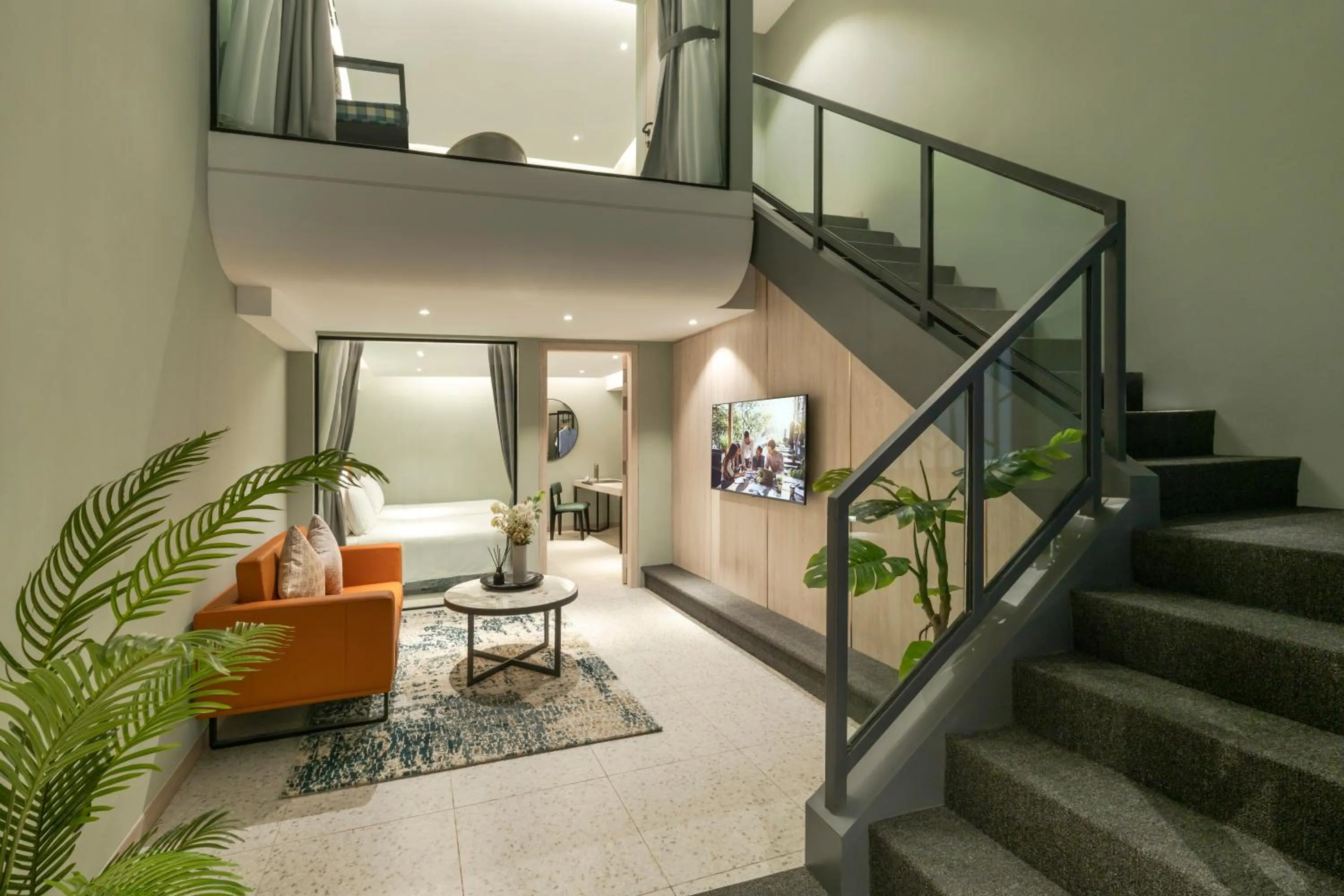 2 Bedroom Deluxe Loft at Block B in Citadines Connect Georgetown Penang