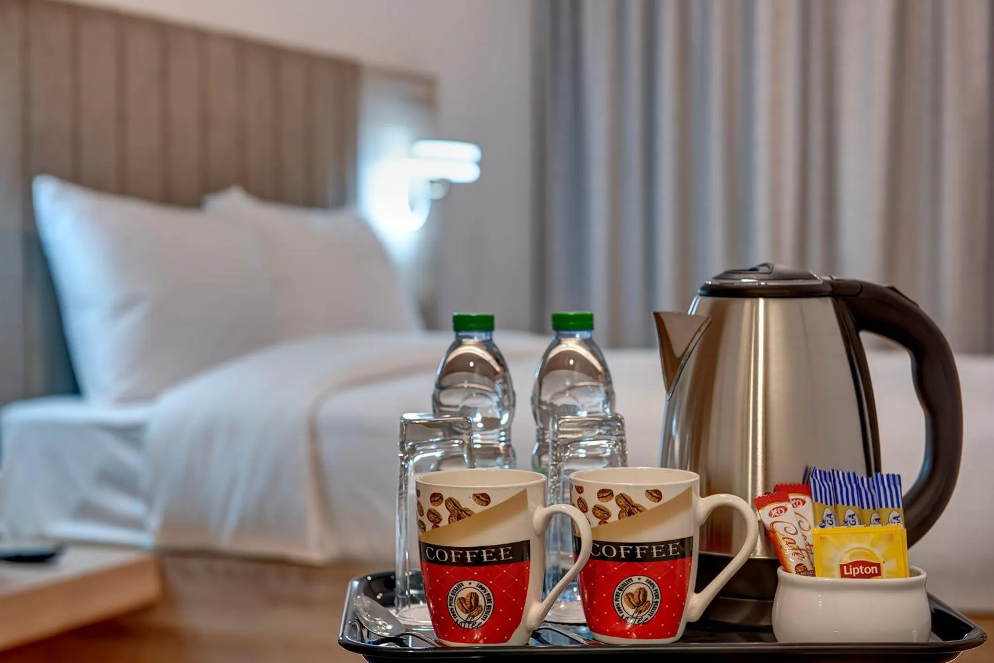 Superior City View Twin in Wescott Hotel