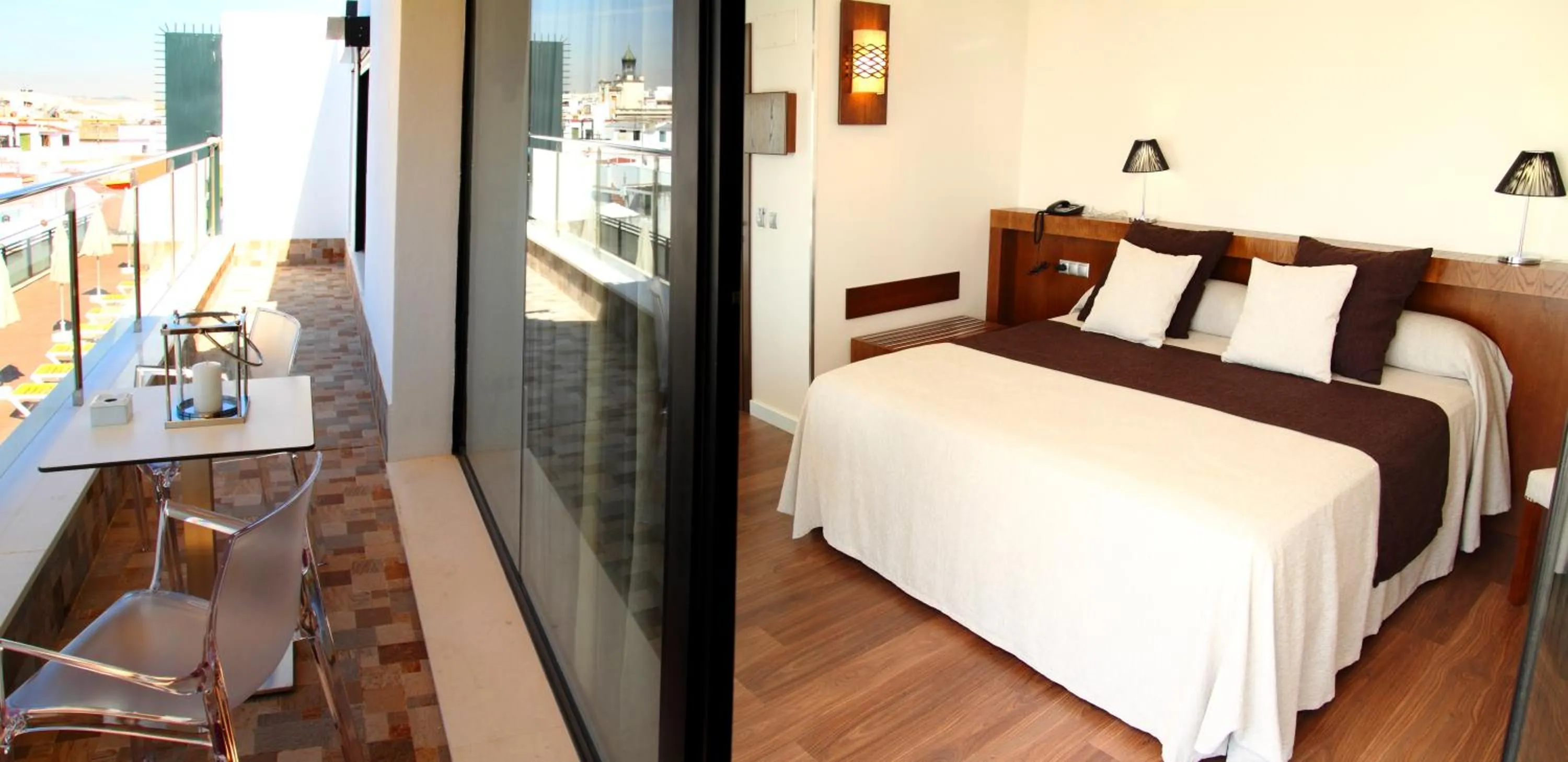 Premium Double with Balcony in Hotel Don Paco