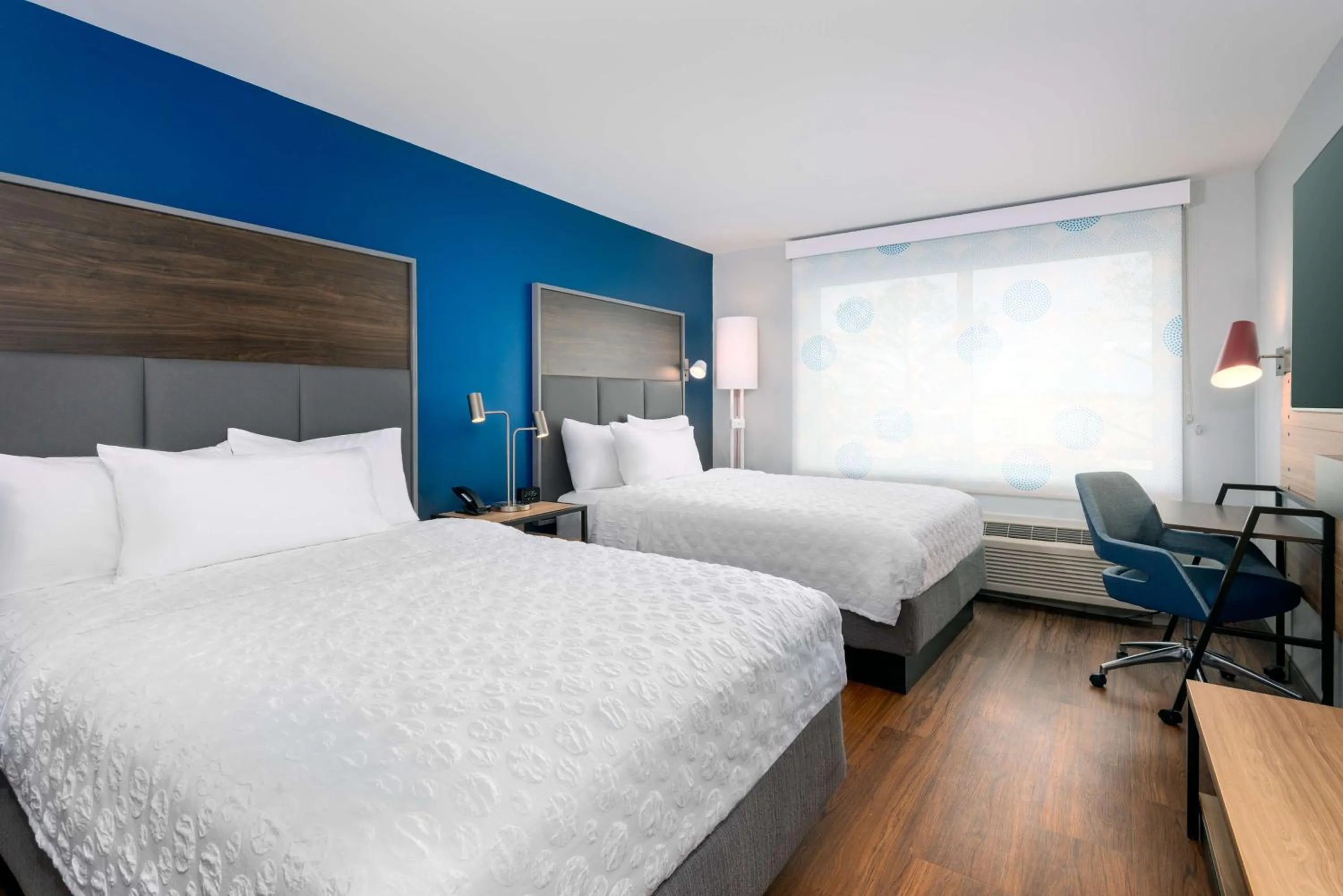 Queen Room with Two Queen Beds and Walk-In Shower in Tru By Hilton Wilmington