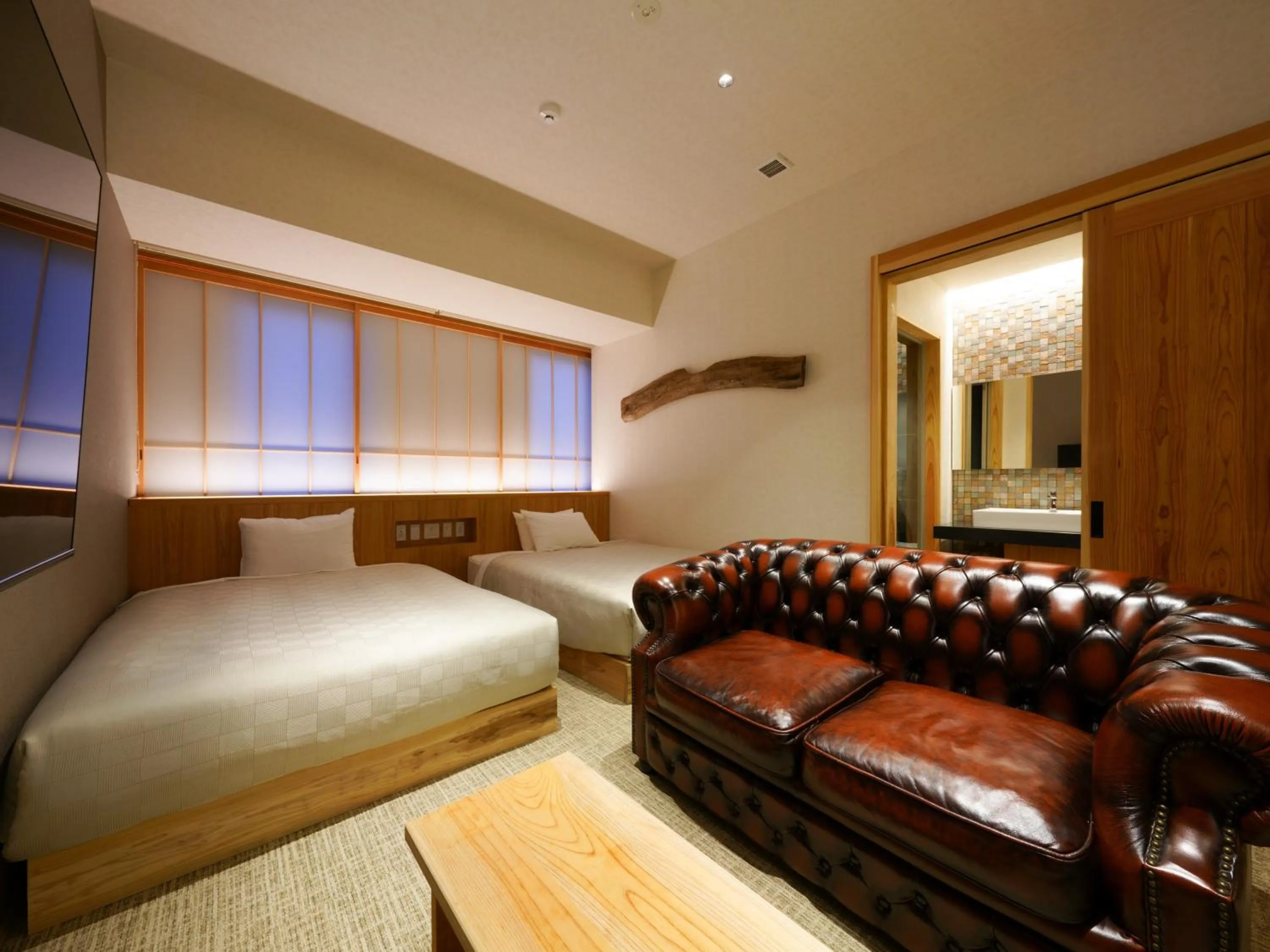 Standard Twin Room in MURE Beppu