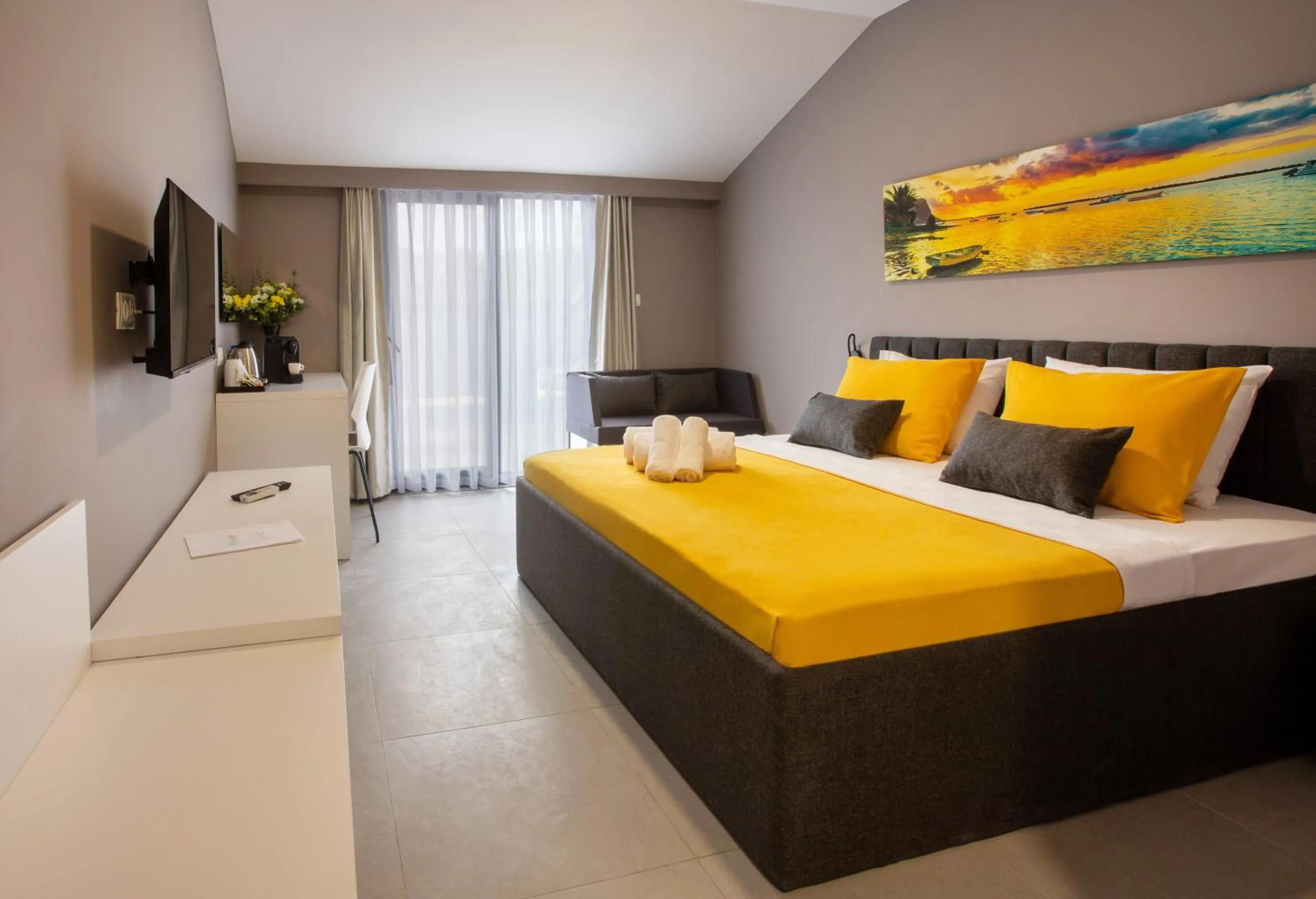 Double Room with Terrace in First Joy Hotel