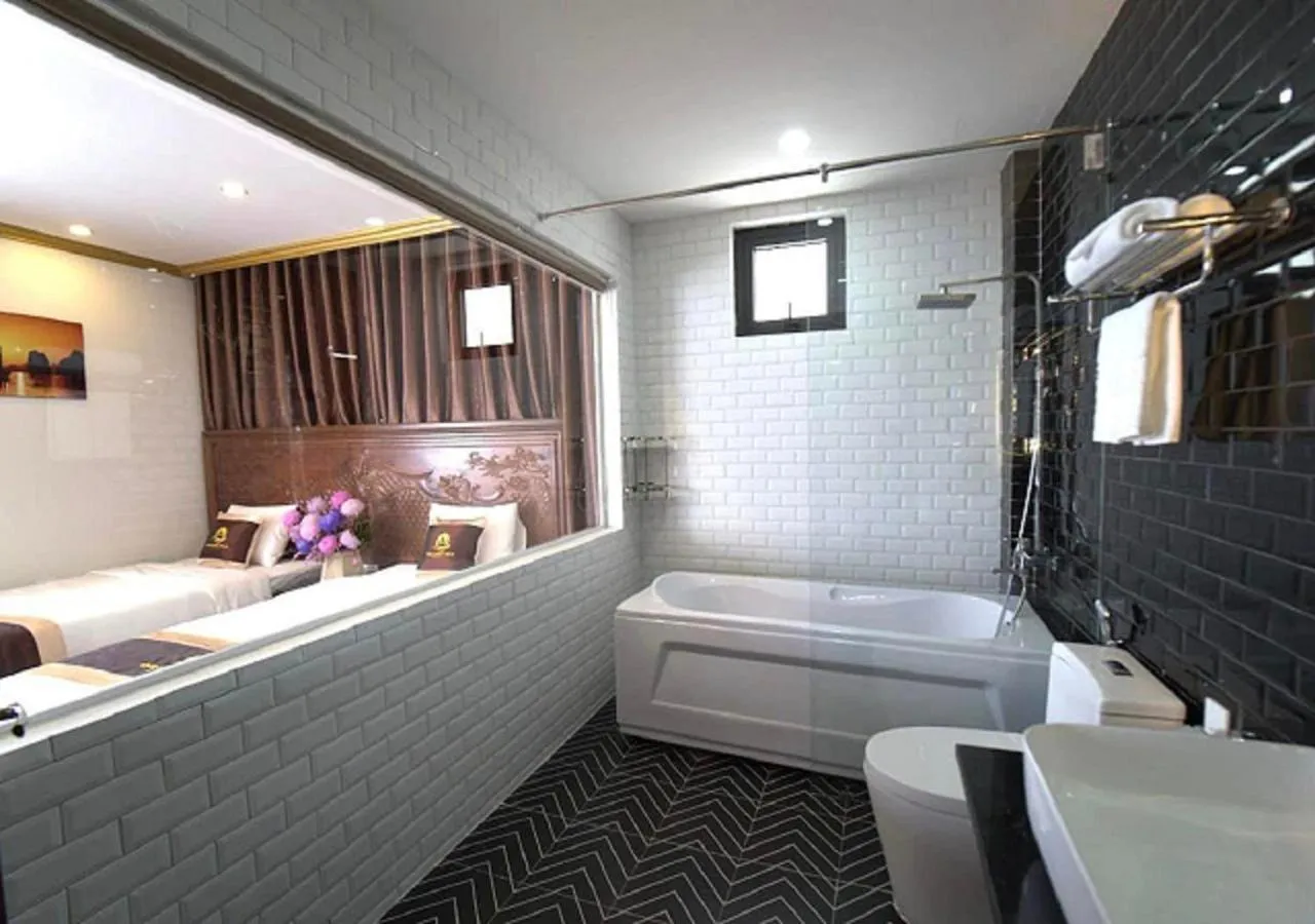 Deluxe Double Room with Two Double Beds in Golden Sea HaLong Hotel