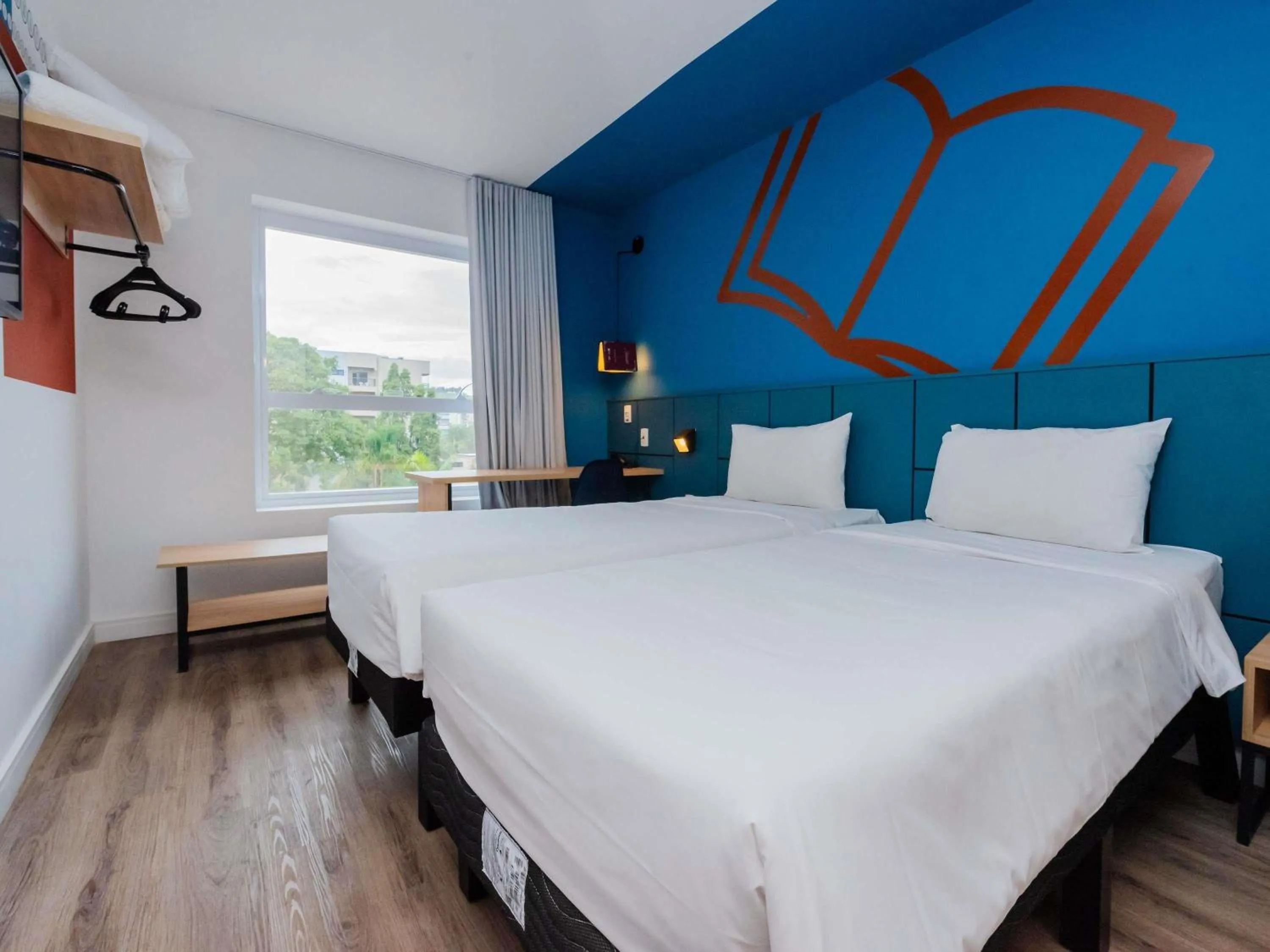 Standard Apartment with Two Single Beds - single occupancy in ibis Styles Poços de Caldas