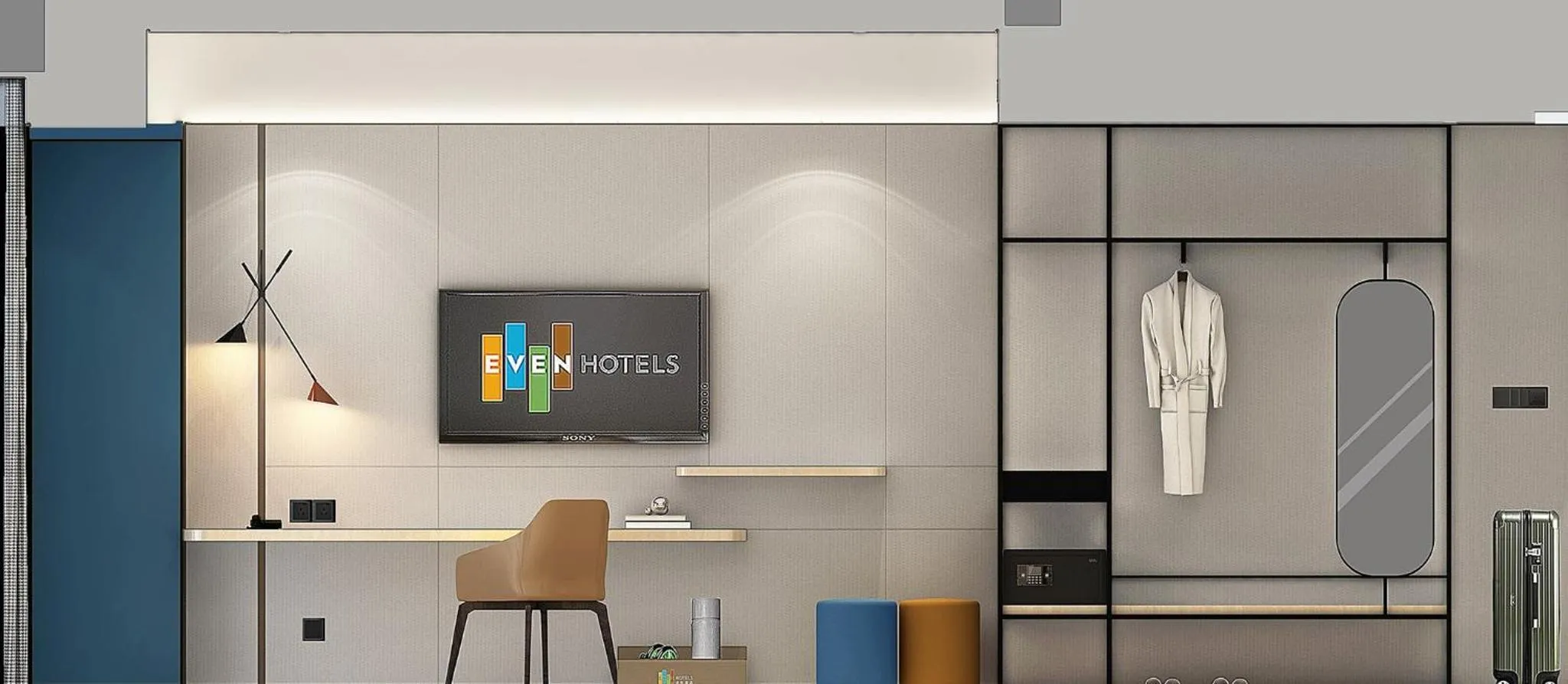 Premium Twin Room with Canal View in EVEN Suzhou Grand Canal by IHG