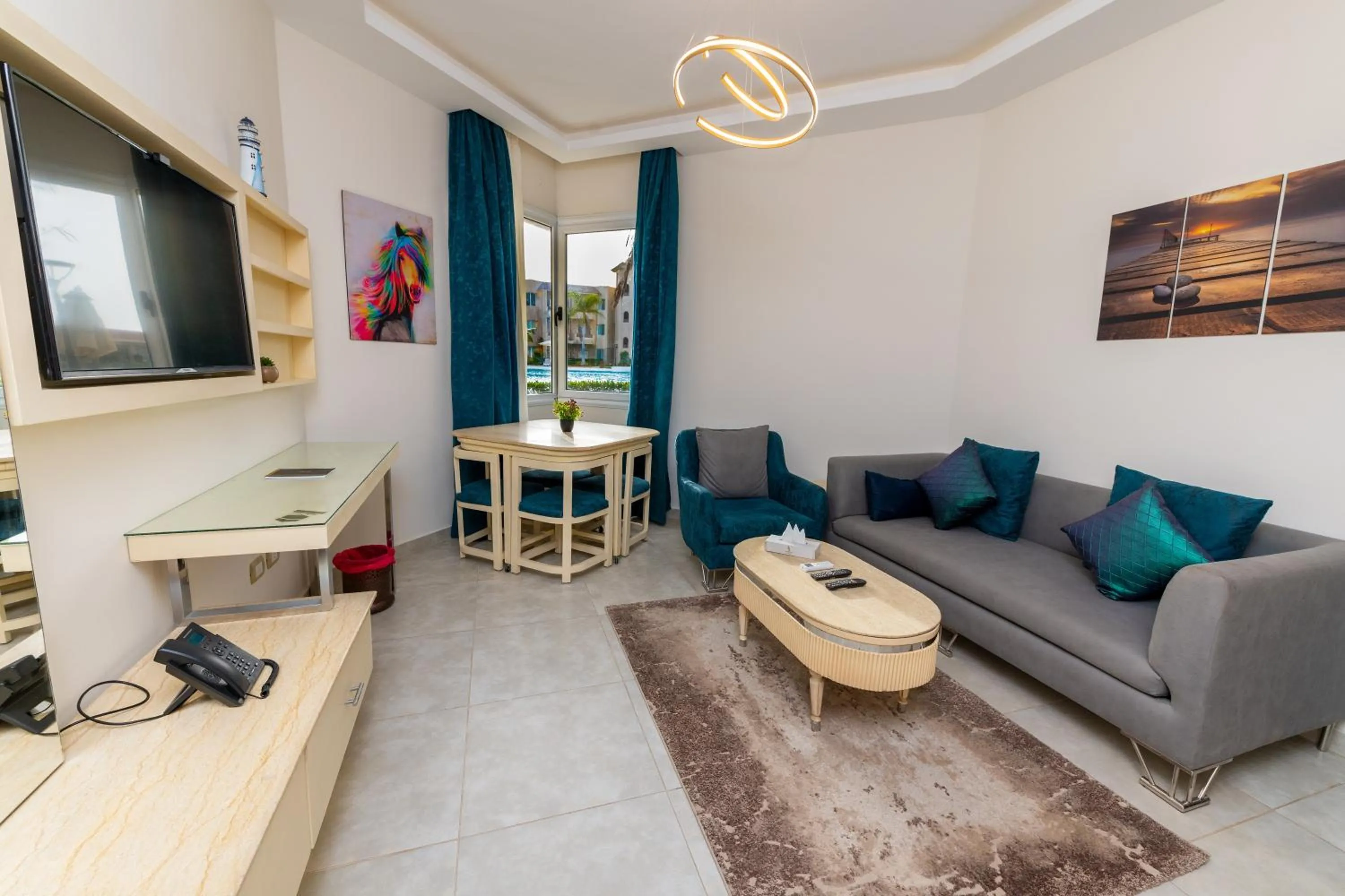 Two-Bedroom Suite Lagoon View in Marom Port Said Resort & Beach