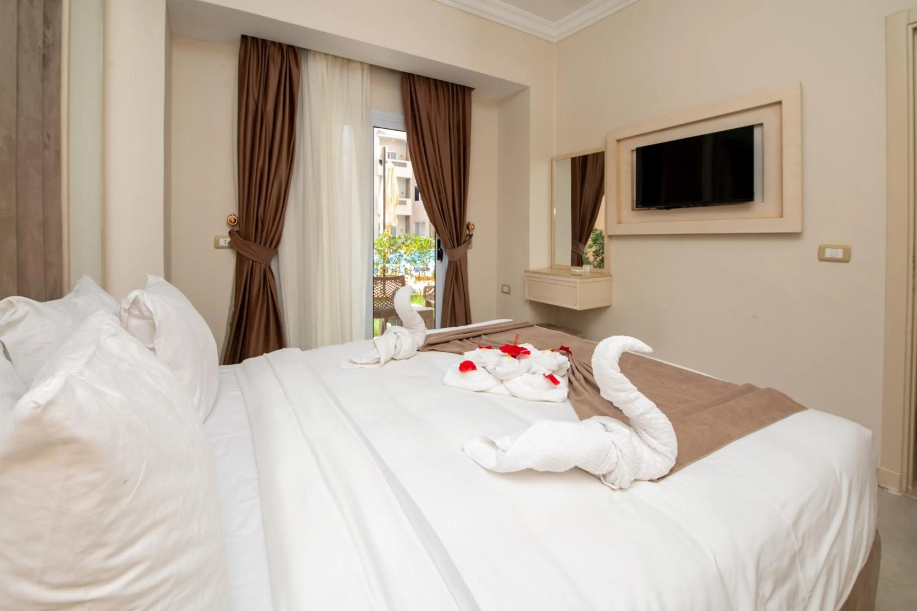 Two-Bedroom Suite Aqua Pool in Marom Port Said Resort & Beach