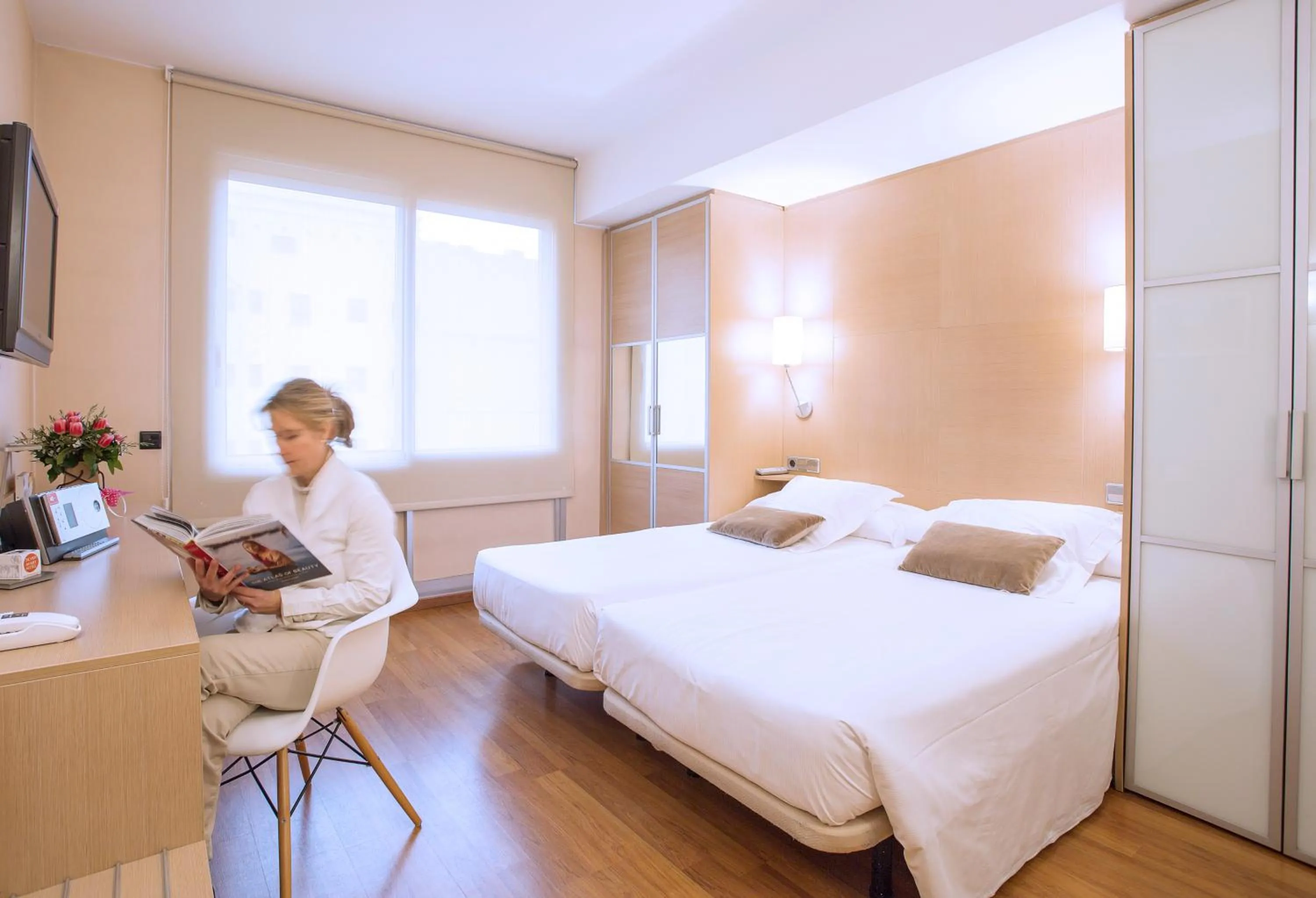 Standard Double or Twin Room with Garden View in Aparthotel Silver