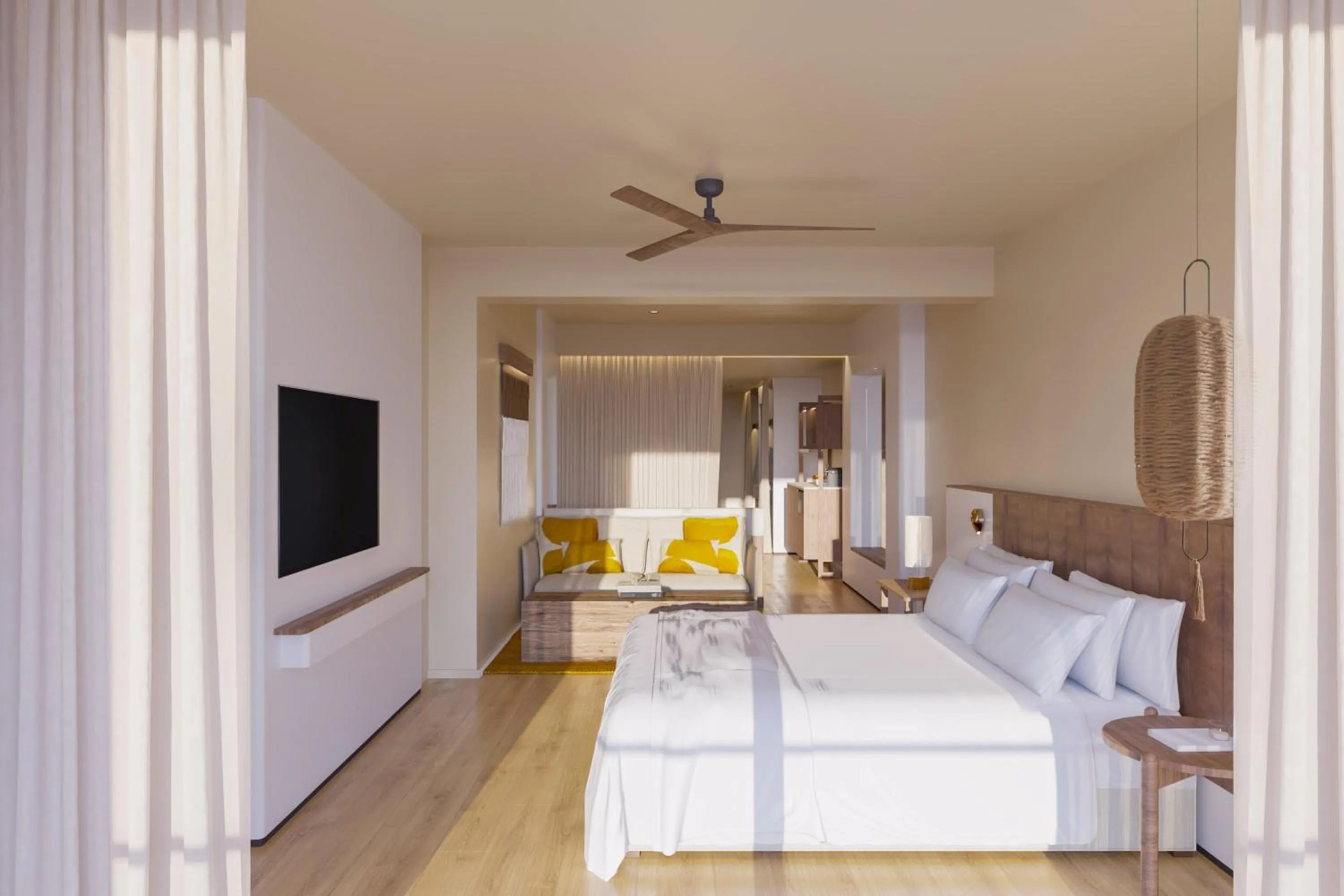 Studio ME + Suite 2 Bedroom with Bathtub in Terrace in ME Ibiza - The Leading Hotels of the World