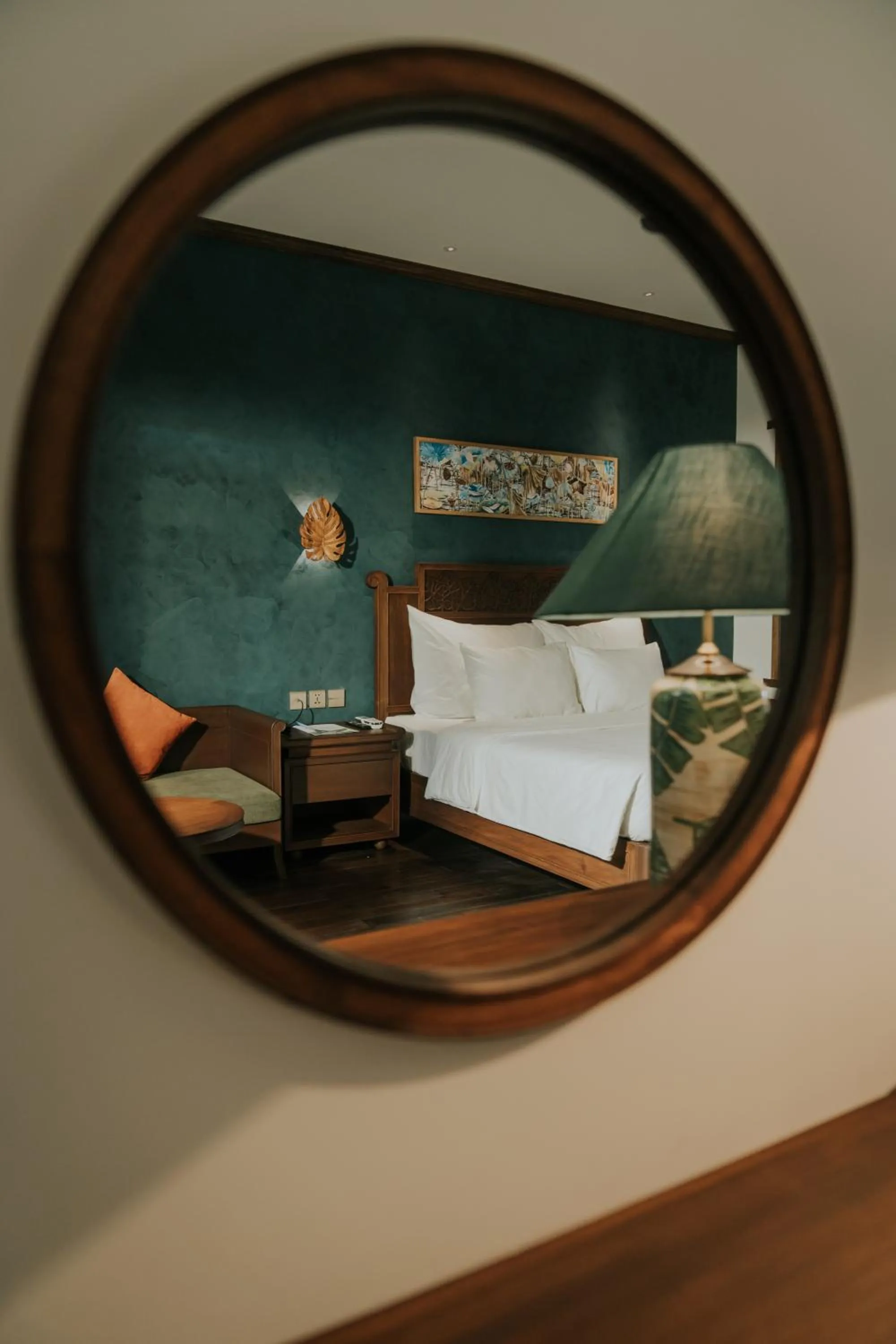 Deluxe Double Room with Forest View and Balcony  in Amour Resort Bavi