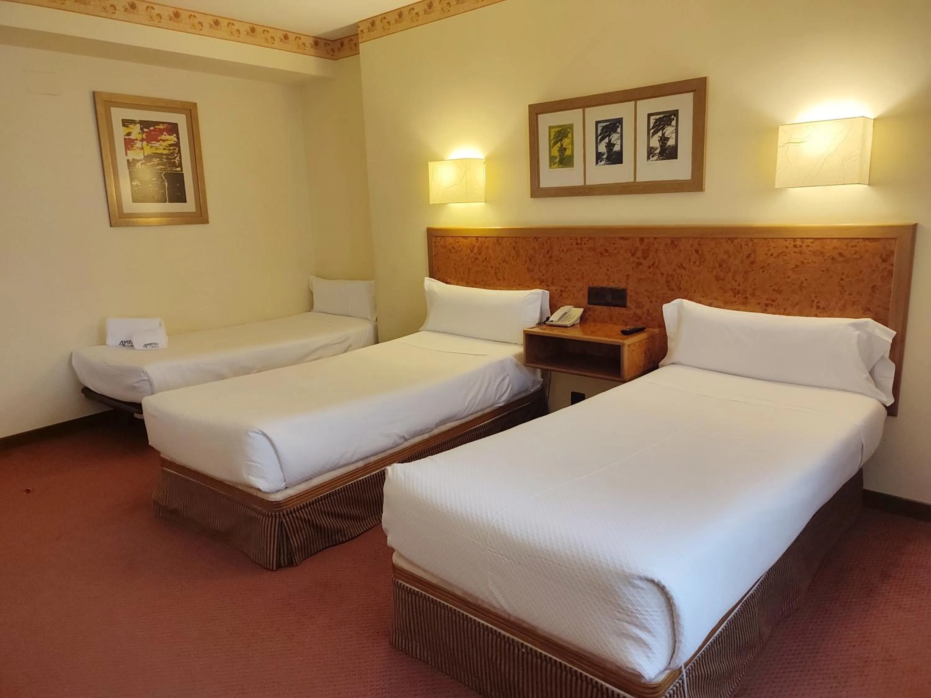 Triple Room in Hotel Sercotel Cuatro Postes
