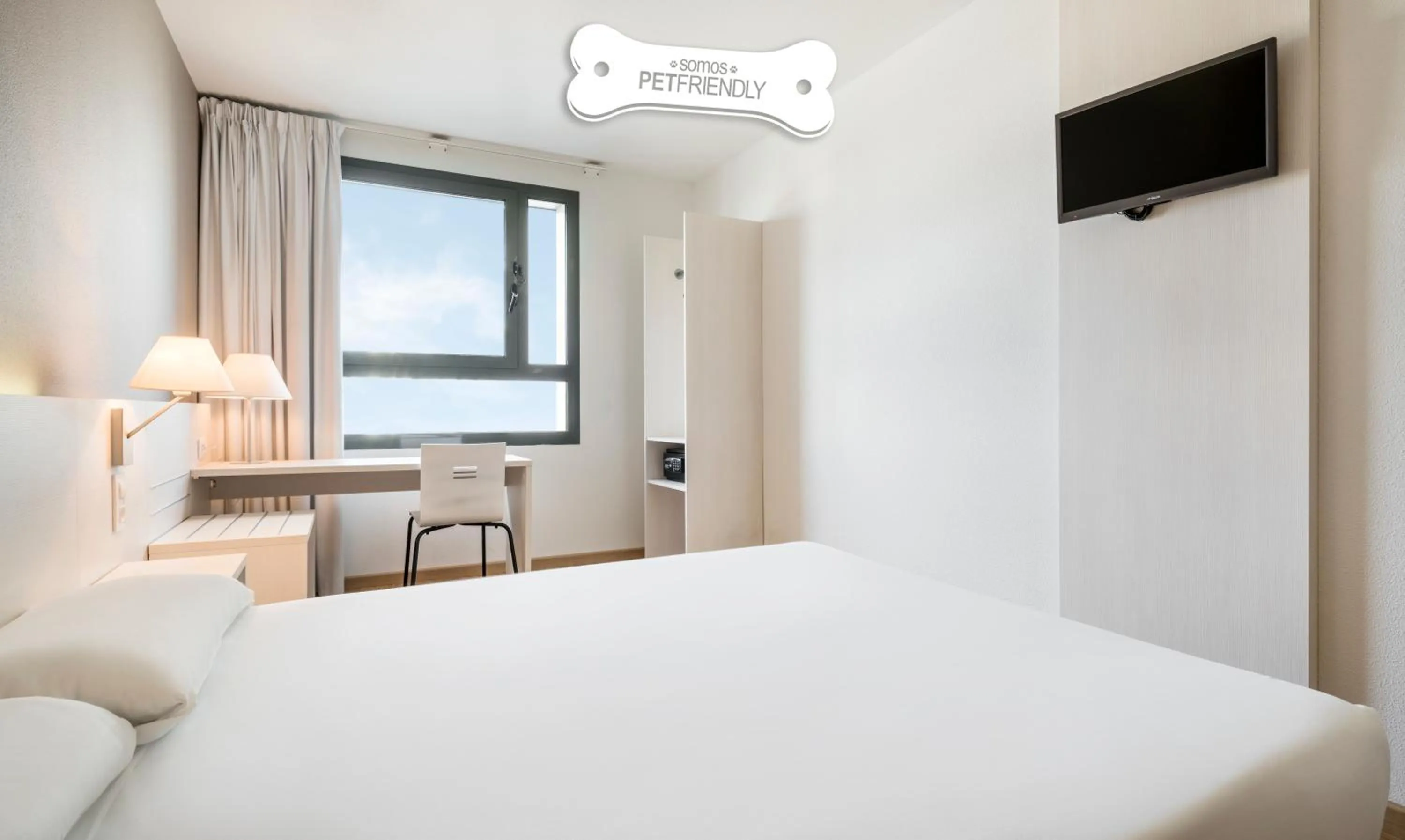 Twin Room Pet Friendly in Ilunion Valencia 3