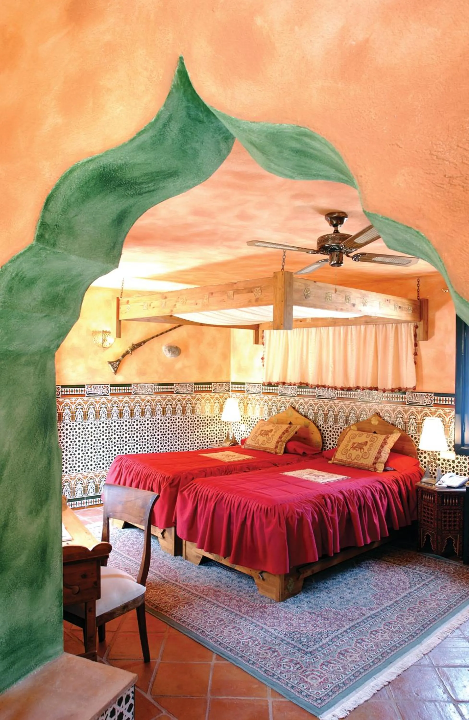 Deluxe Room with Jacuzzi bathtub in Hotel Amanhavis