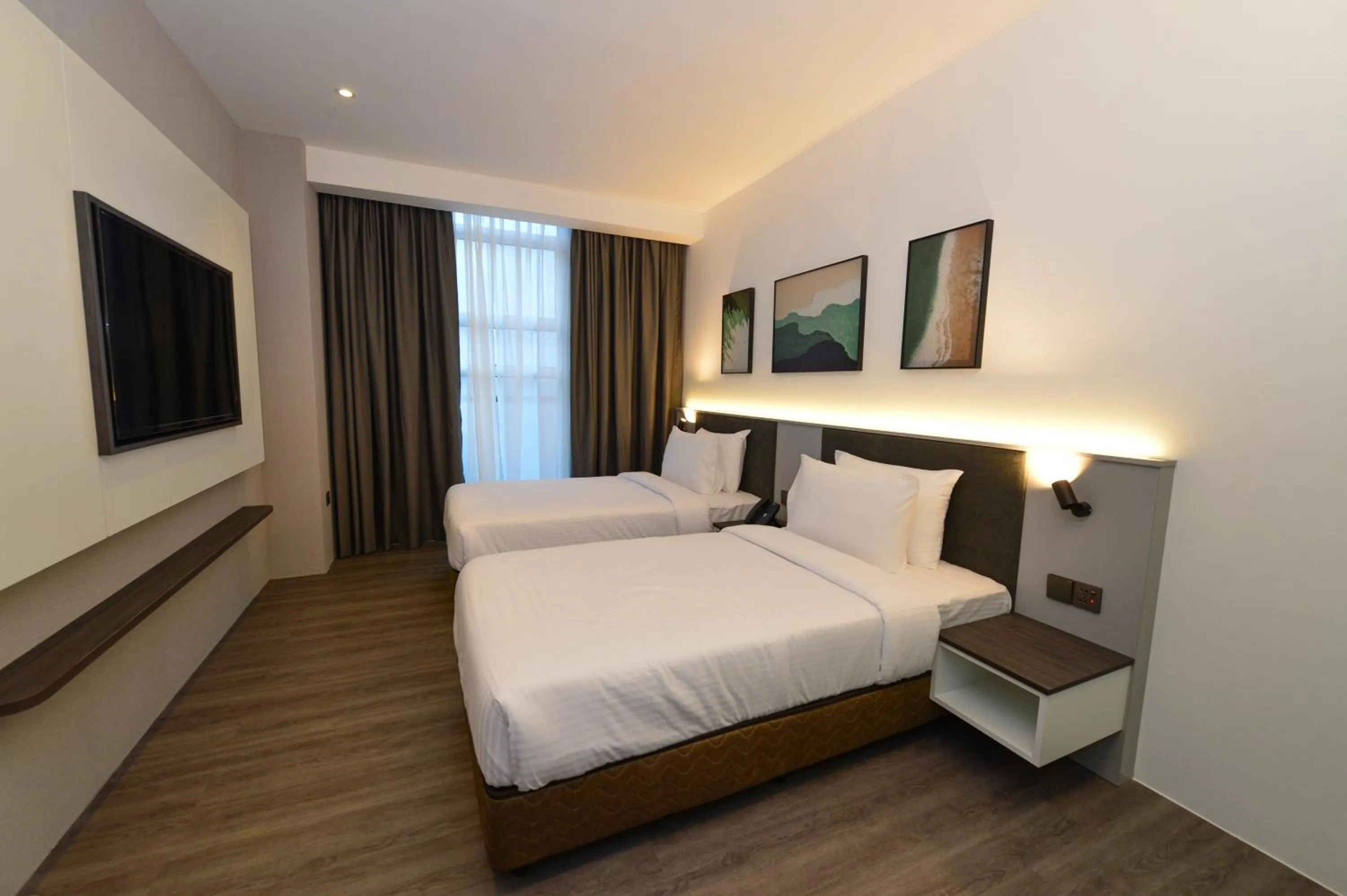 Superior Twin Room in Rume Hotel