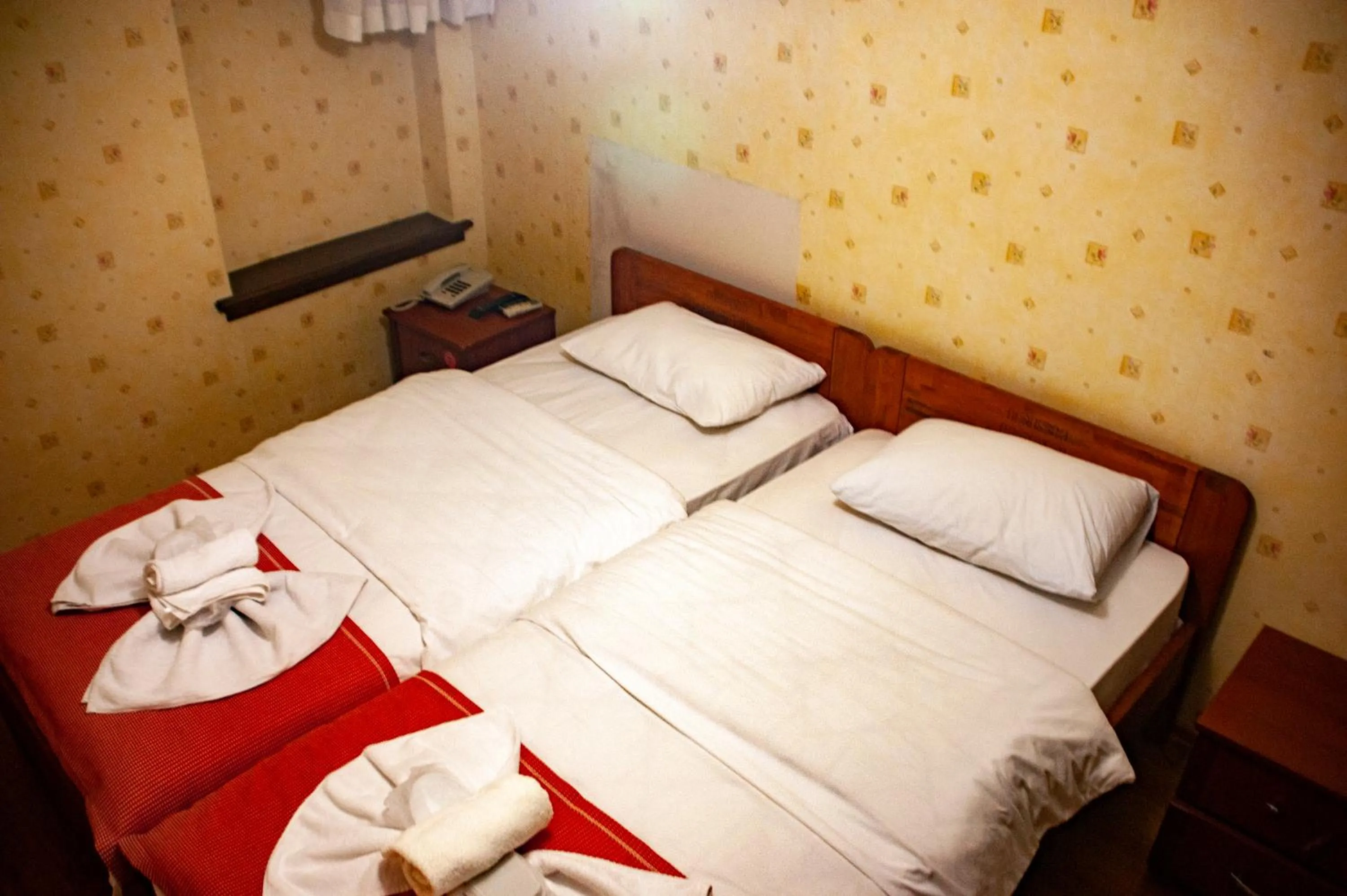 Budget Twin Room in Istanbul Irish Hotel